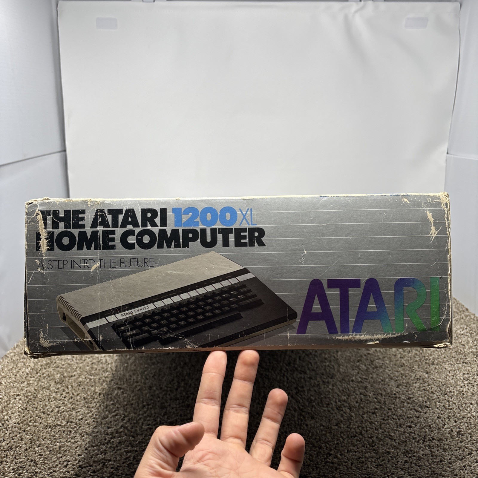 ATARI 1200XL Vintage Home Computer Tested And Working With Original Box