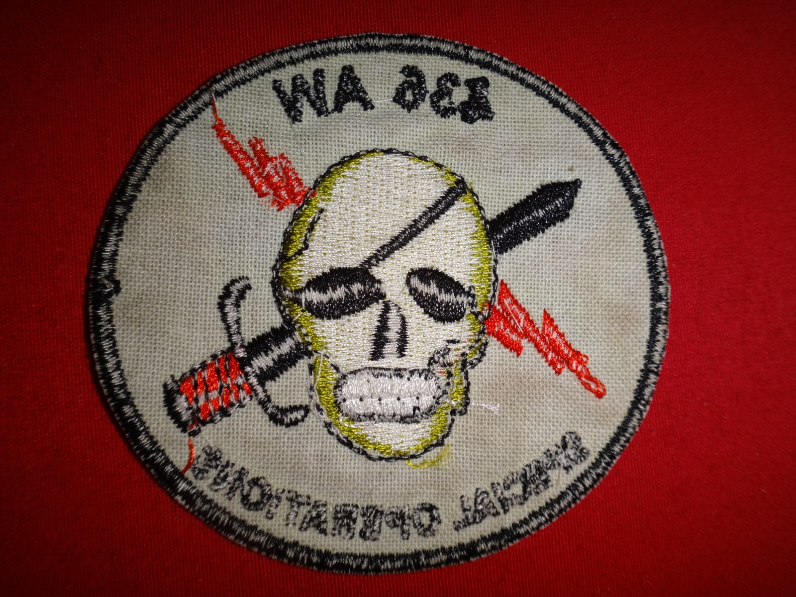 USAF 436th Airlift Wing SPECIAL OPERATIONS Vietnam War Subdued Patch