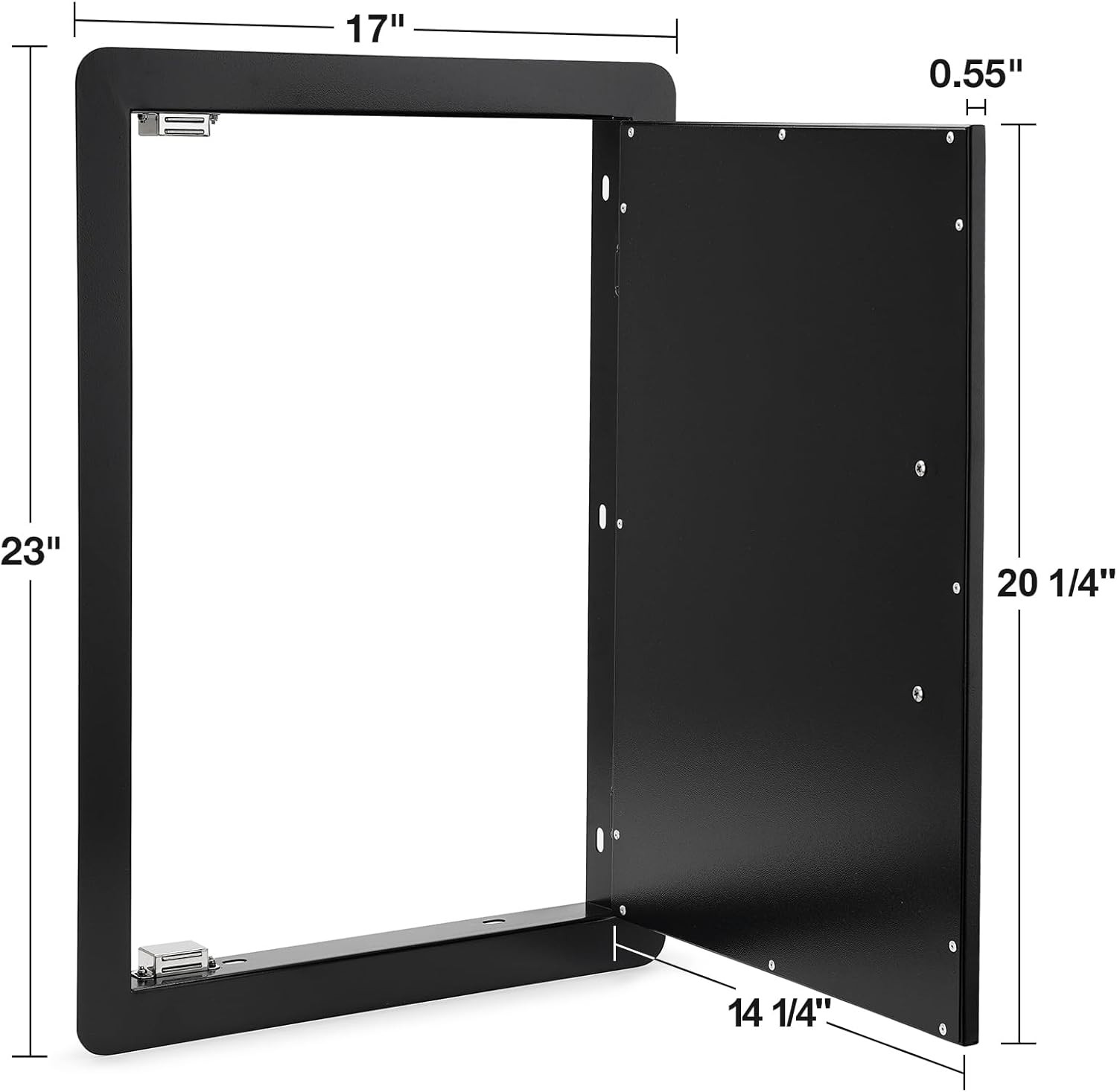 BBQ Access Door - 17W X 23H Inch Wall Construction Flush Mount Single Vertical D