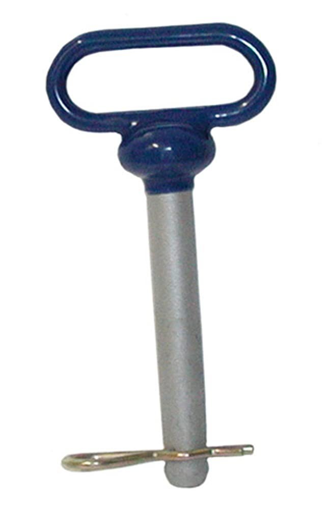 Buyers Products 66101 Steel Hitch Pin 1/2x4 in SAE 1541 Steel High Visibility