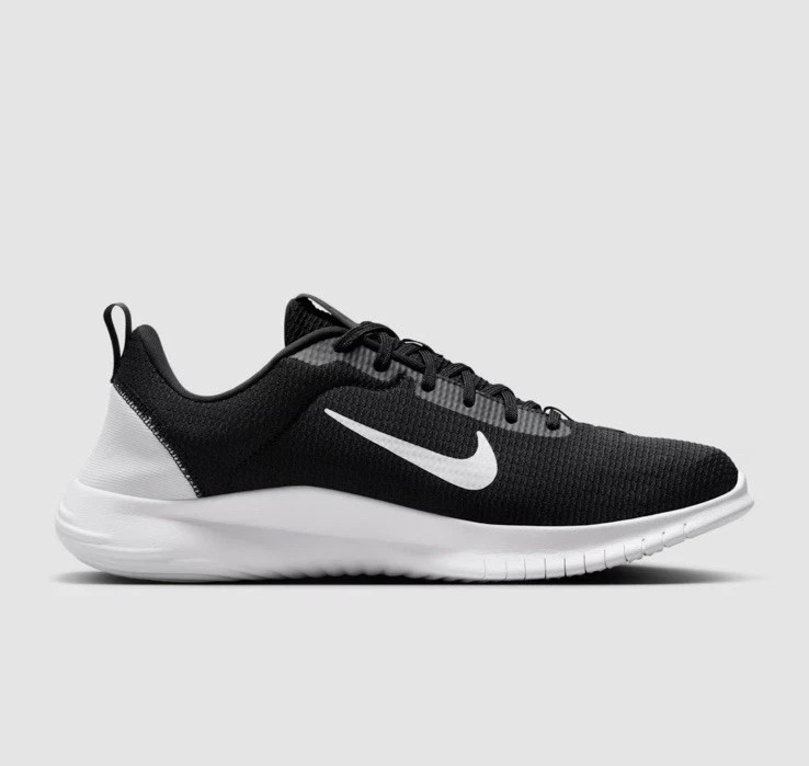 Men Nike Flex Experience Run 12 Running Shoes REFLECTIVE Black/White DV0740-004