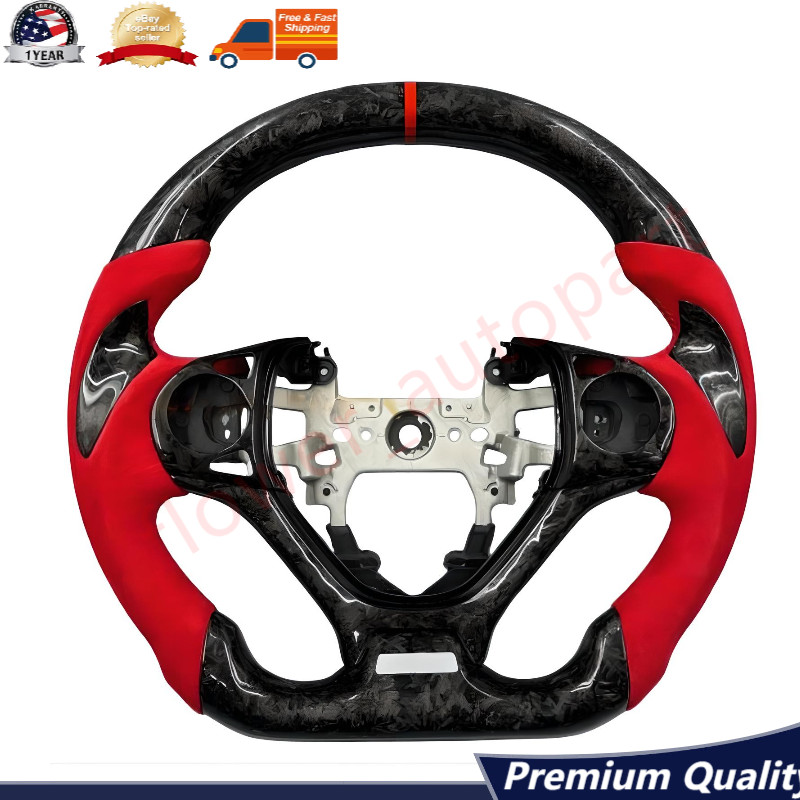 Customized Forge Carbon Fiber Steering Wheel For Honda Civic 9th GEN 2012-2015