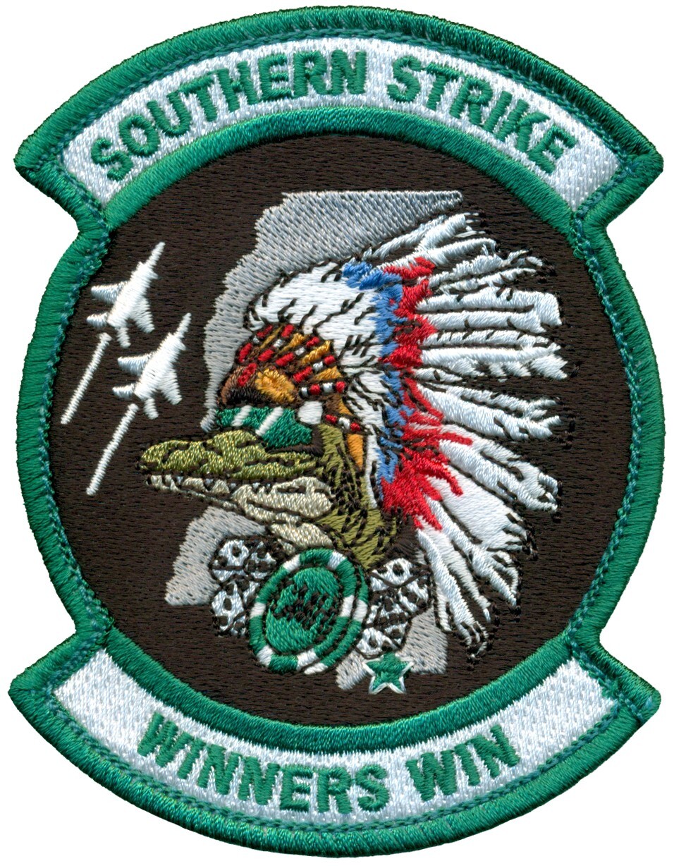 USAF 335th FIGHTER SQUADRON SOUTHERN STRIKE 2023 PATCH