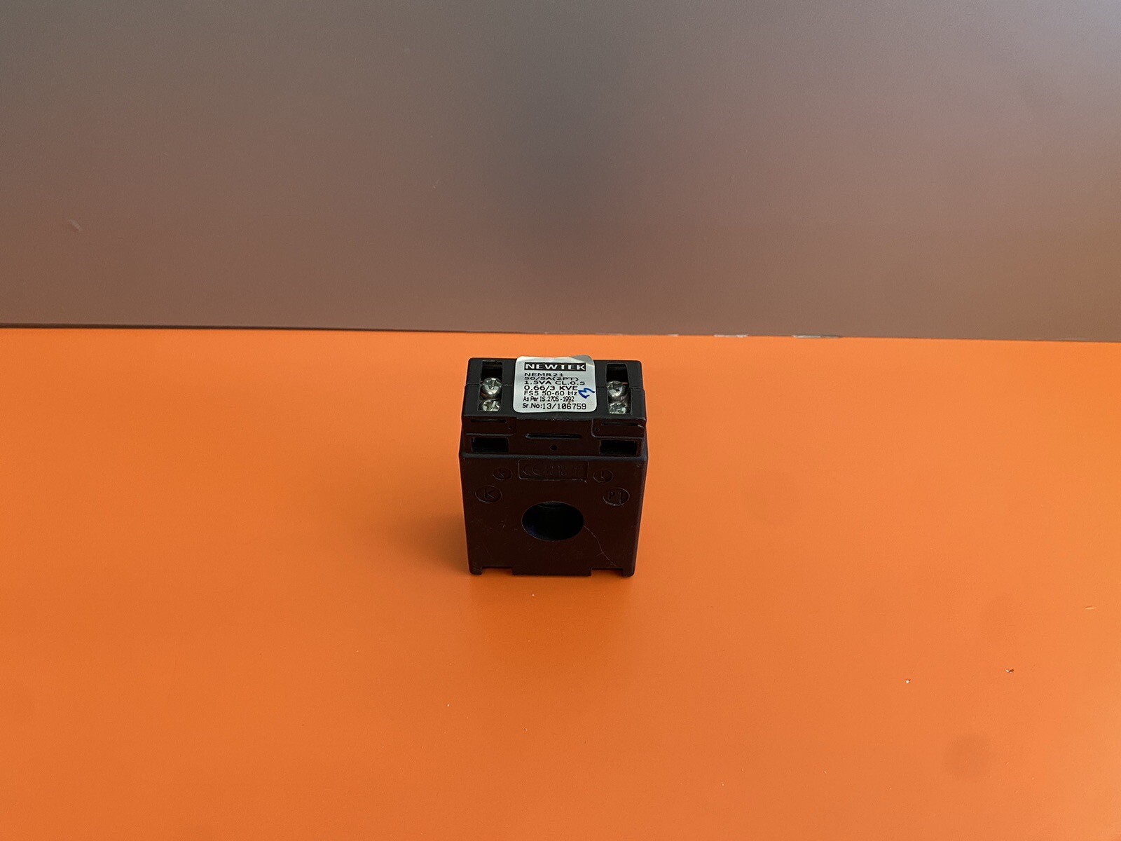 Newtek Nylon Case Current Transformer NEMR21 50/5A 1.5VA 0.66/3 KVE