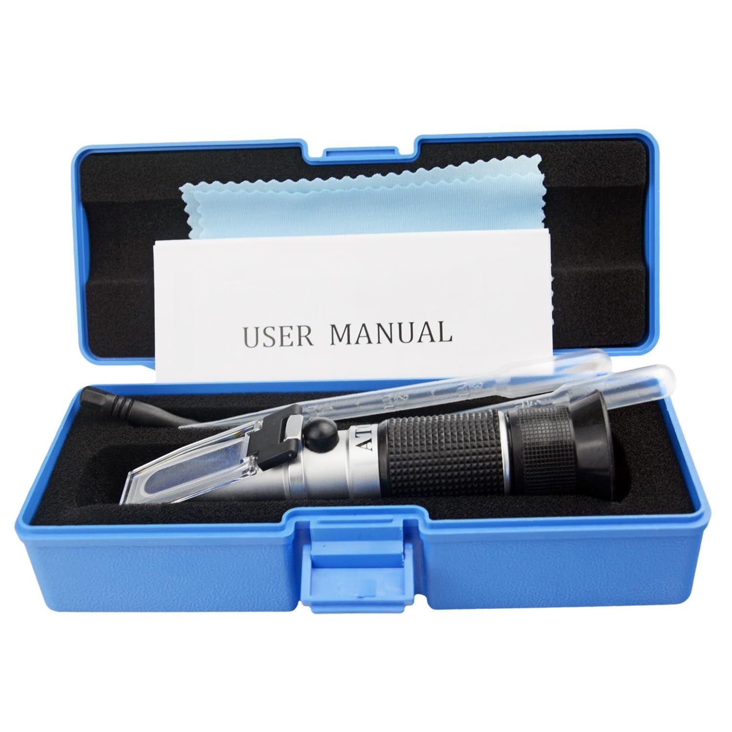Portable Honey & Syrup Refractometer - 58-90% Brix Scale for Quality Testing