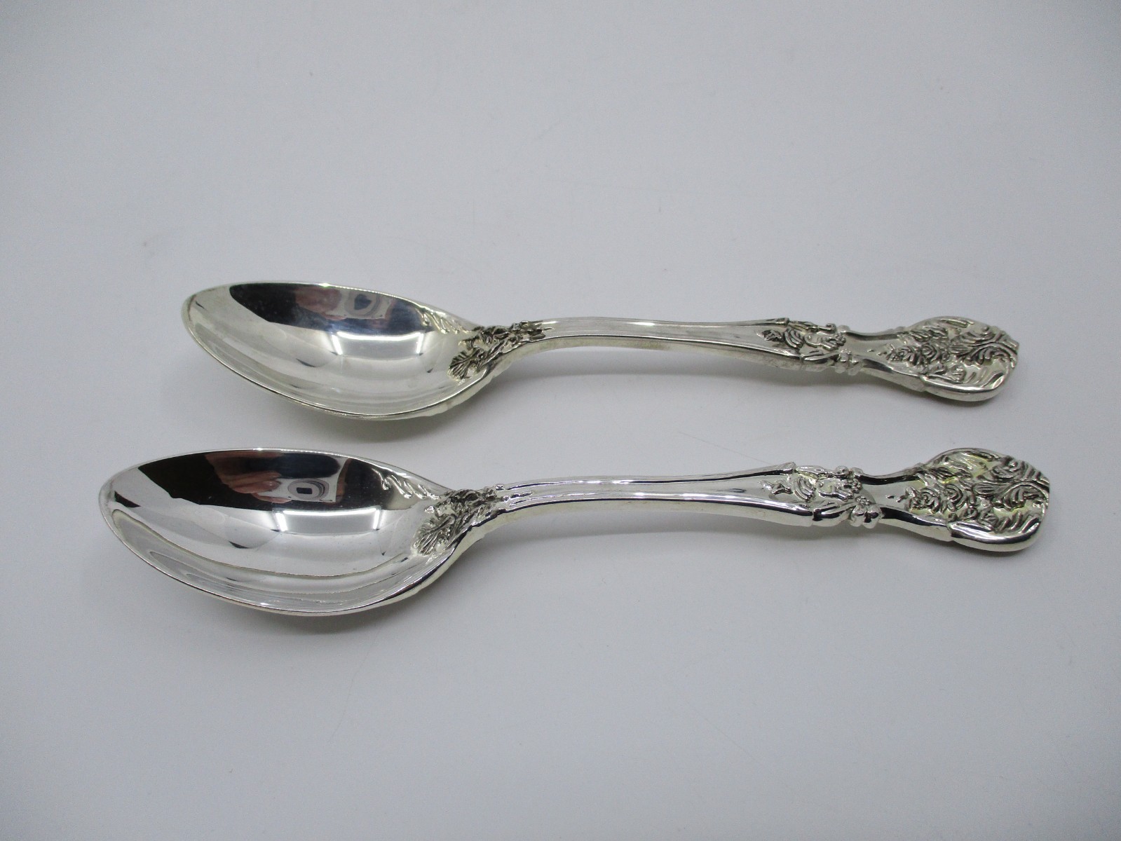 INTERNATIONAL SILVERPLATE FRENCH ROSE - 2 TEASPOONS - 6" -08J