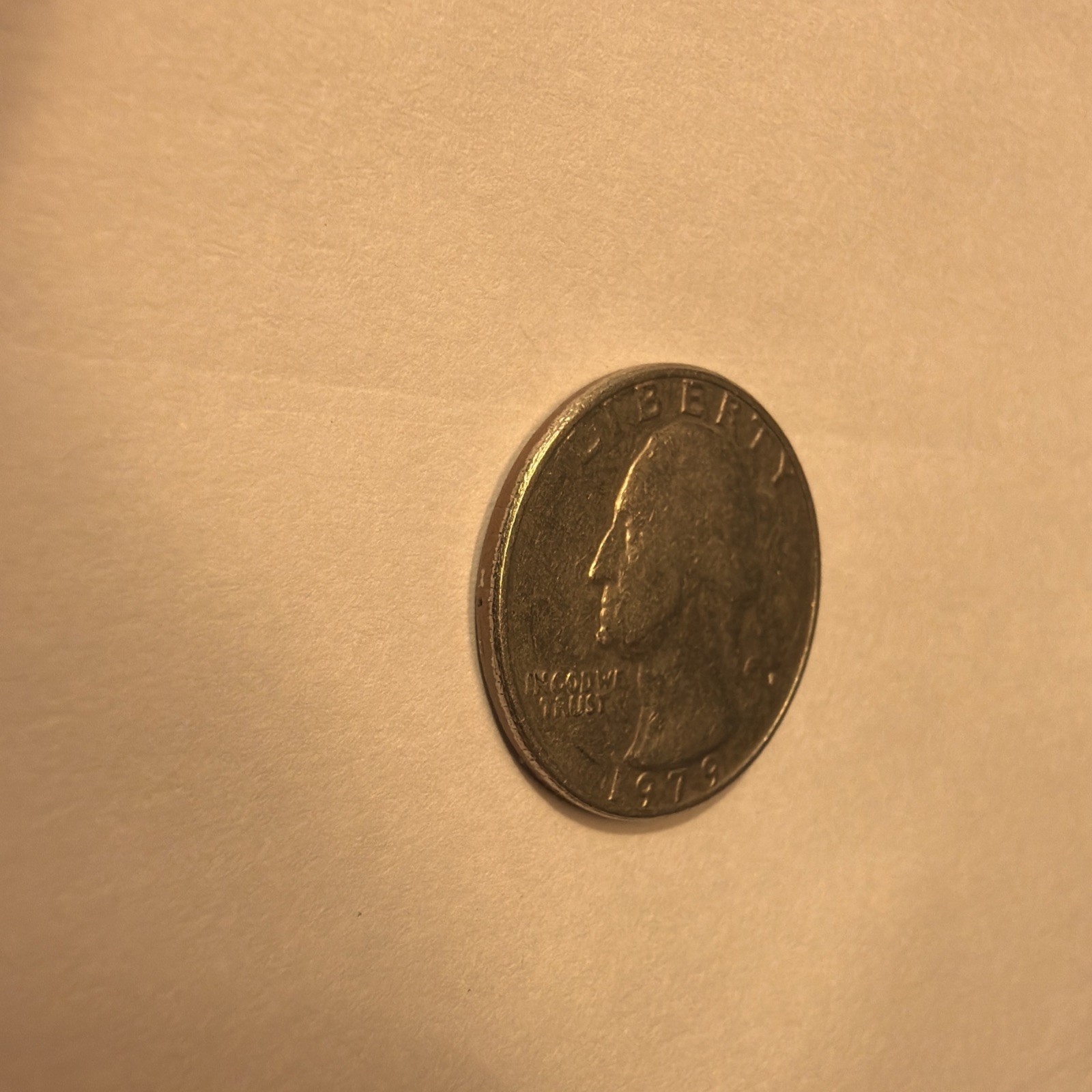 1979 D Washington Quarter Filled in Mint Mark Error Coin