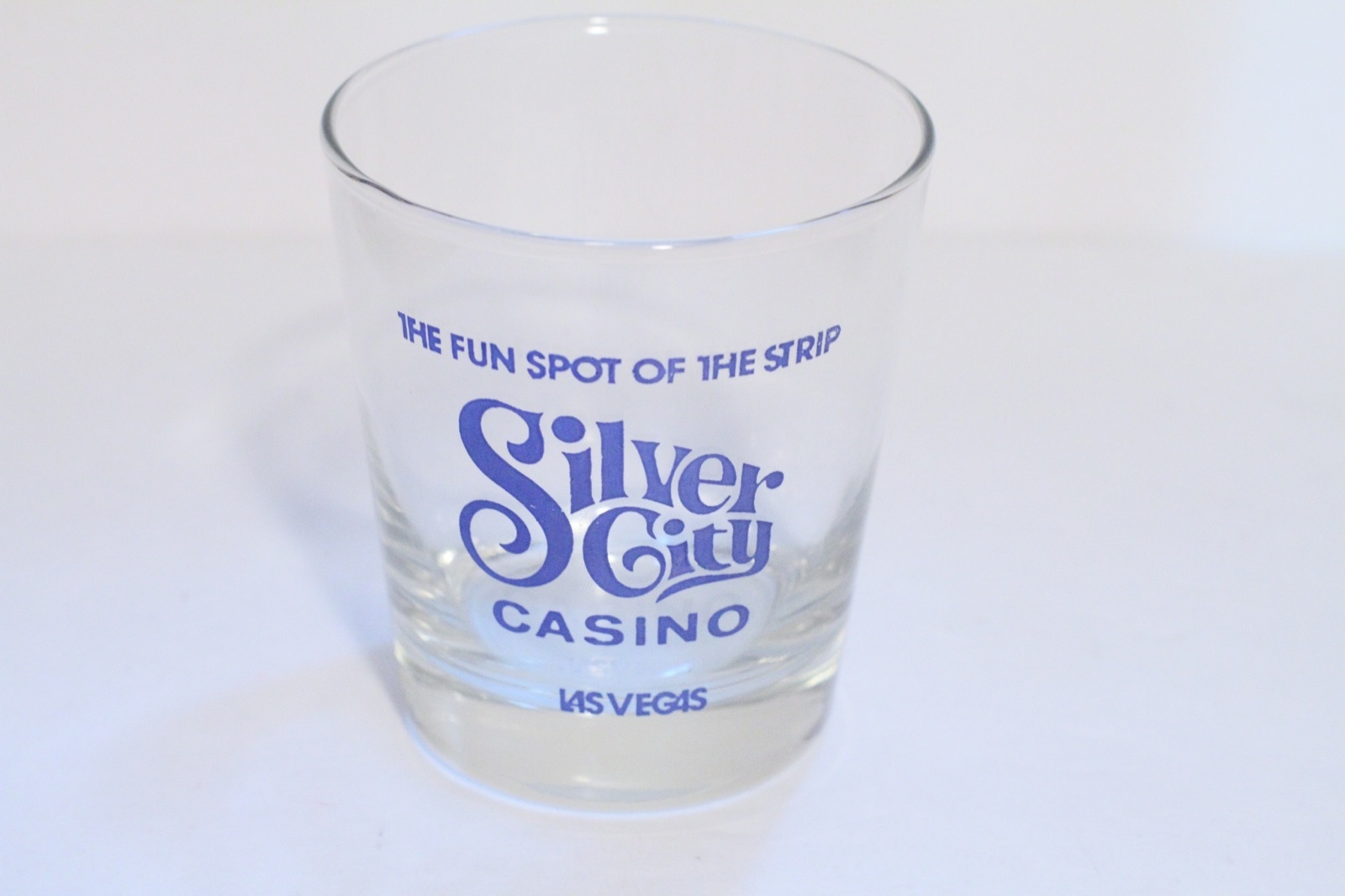 Silver City Casino 4" Glass - Las Vegas Nevada