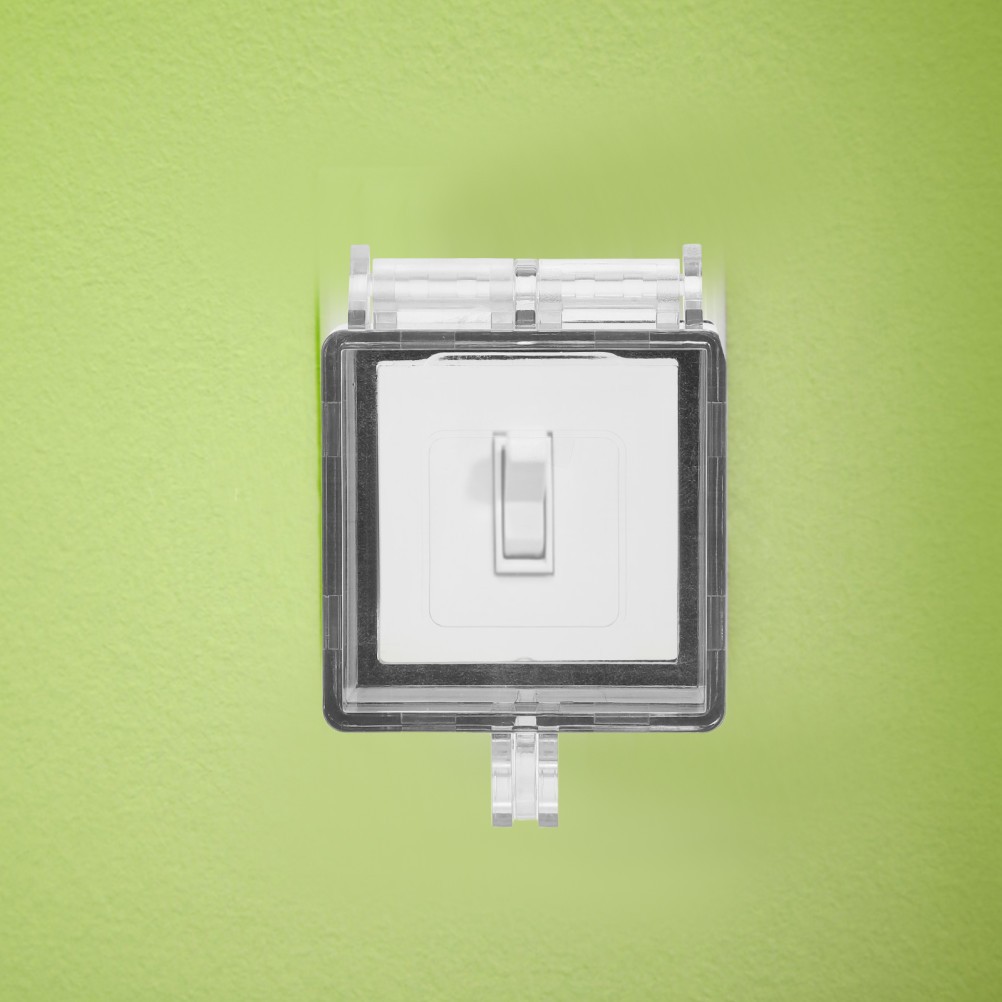 Switch Button Protectors Child-proof Guard Plastic Cover for Emergency