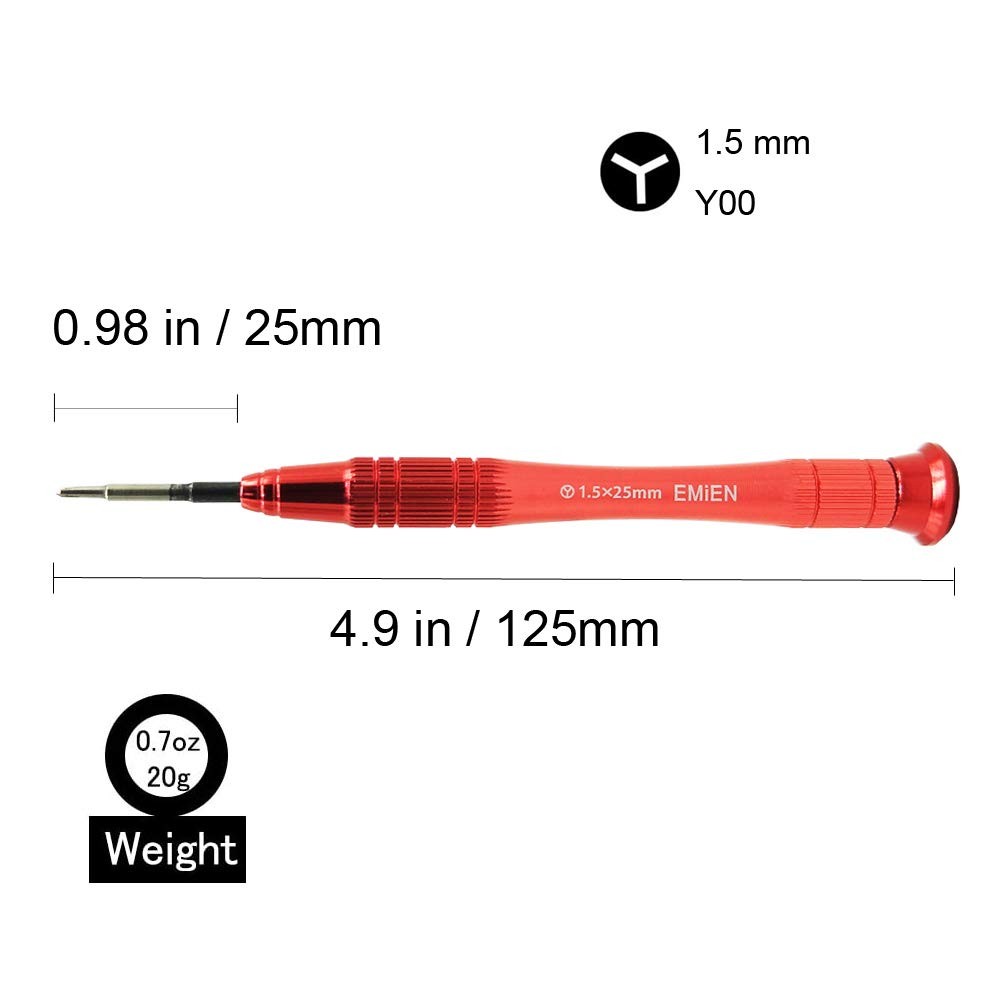 Nintendo Switch Triwing Screwdriver 1.5mm Y00 Tripoint Tri Wing Screwdriver For