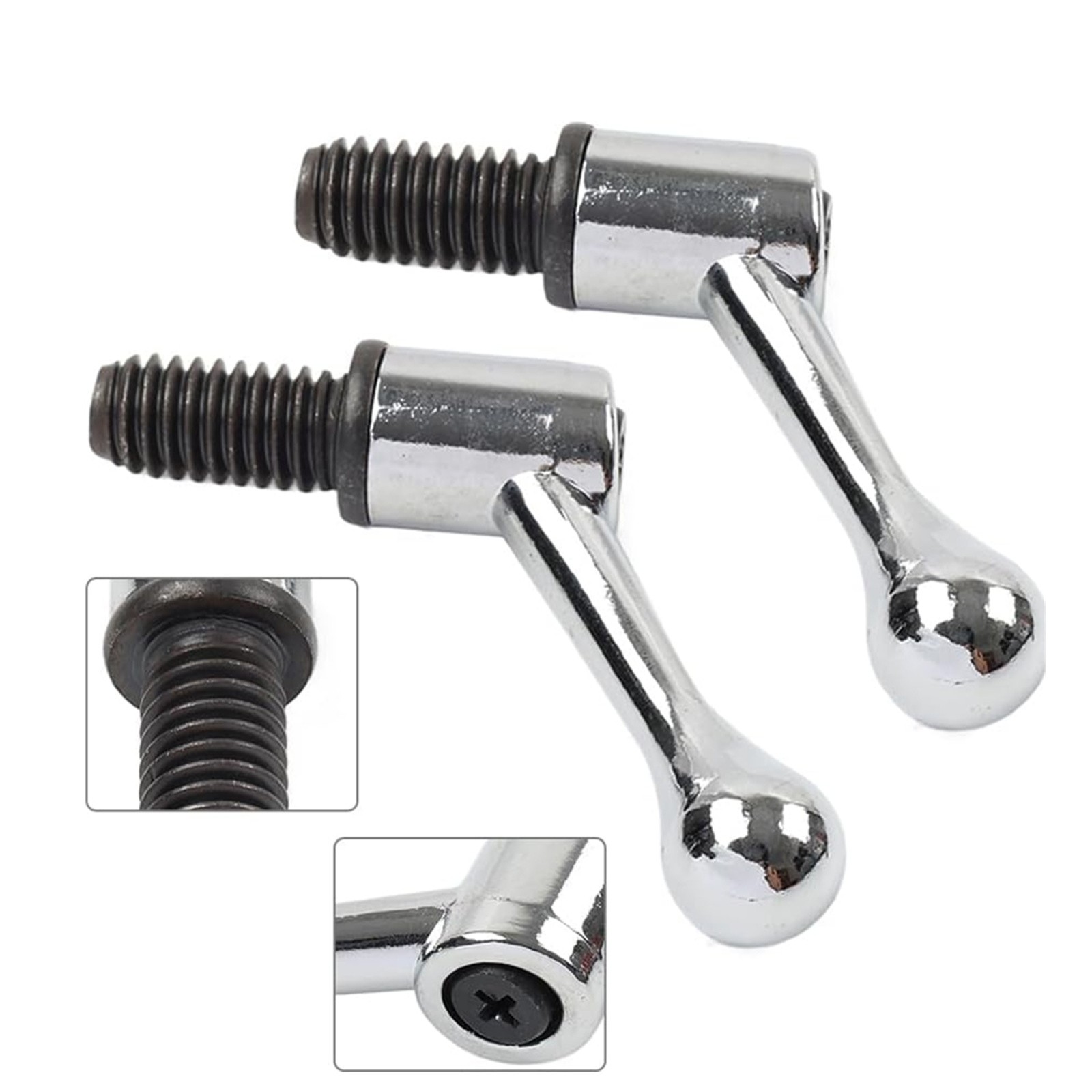 2* Milling Machine Crank Handle Table Lock For CNC Mill Bolt Handle M12