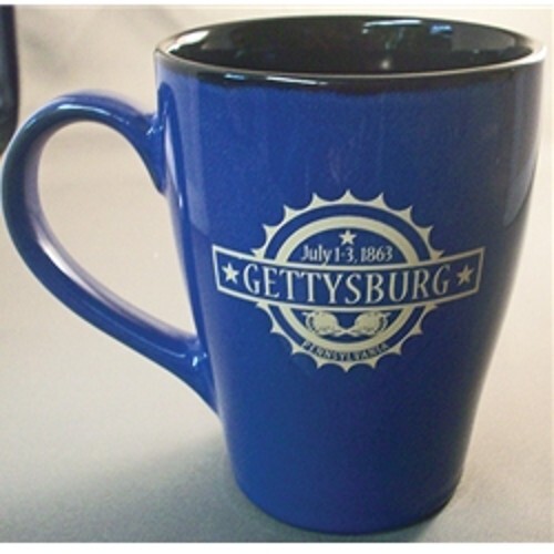 Gettysburg July 1-3 1863 Blue Sherwood Ceramic Coffee Mug Cup