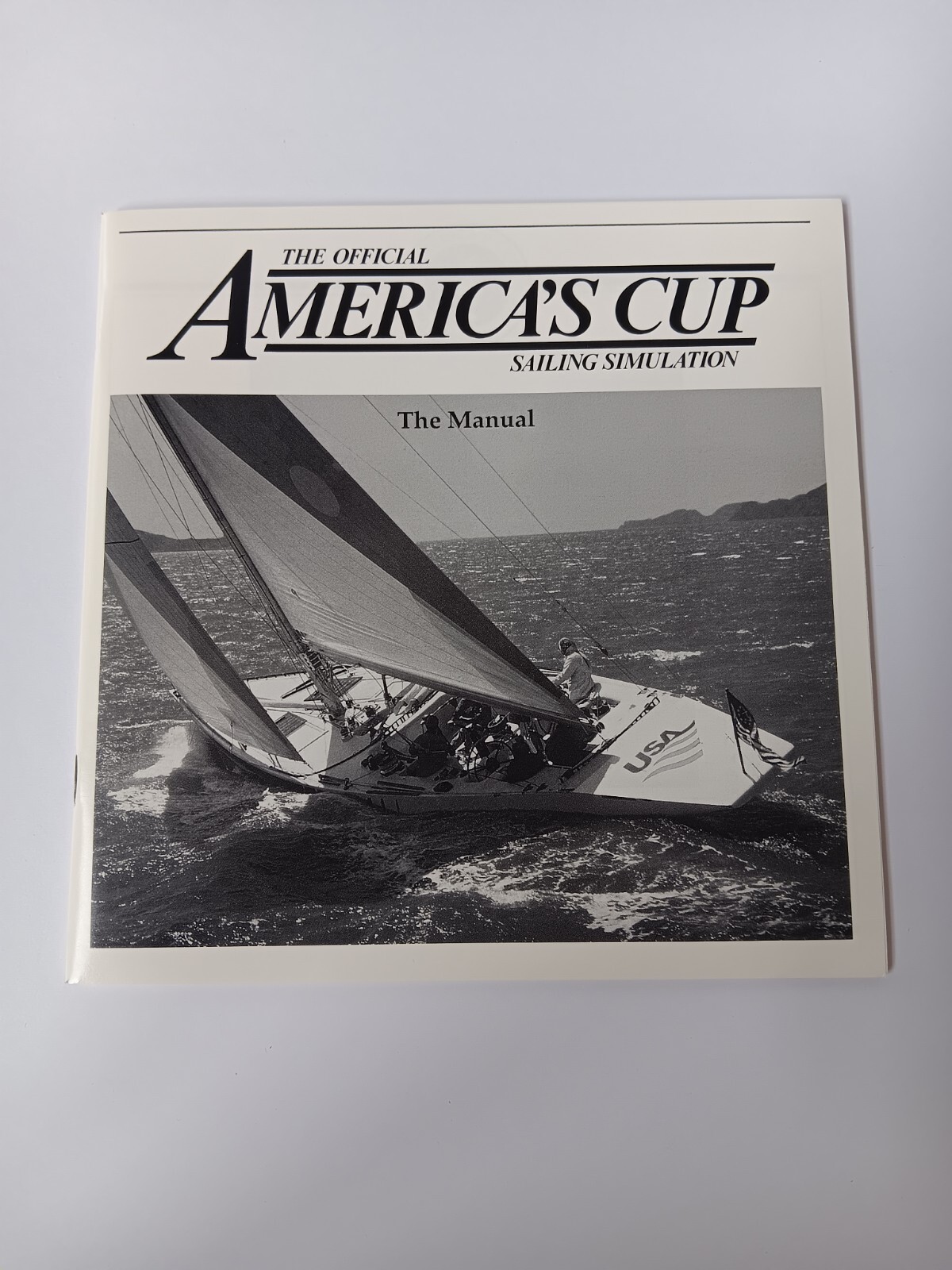 Commodore 64 The Official Americas Cup Sailing Simulation Software Tested/Works