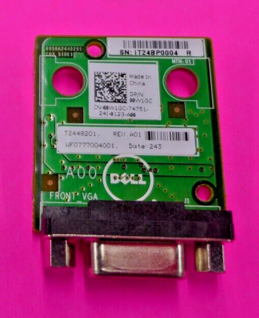 NEW Dell T420 T320 VGA Expansion Module 0W1GC