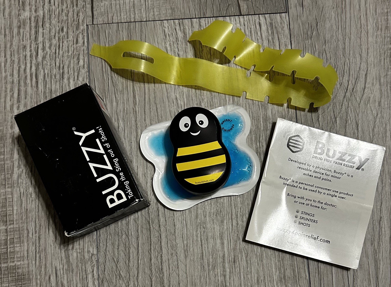 Buzzy Personal X-Large Vibrating Ice Pack Personal Needle Pain Relief FAST SHIP