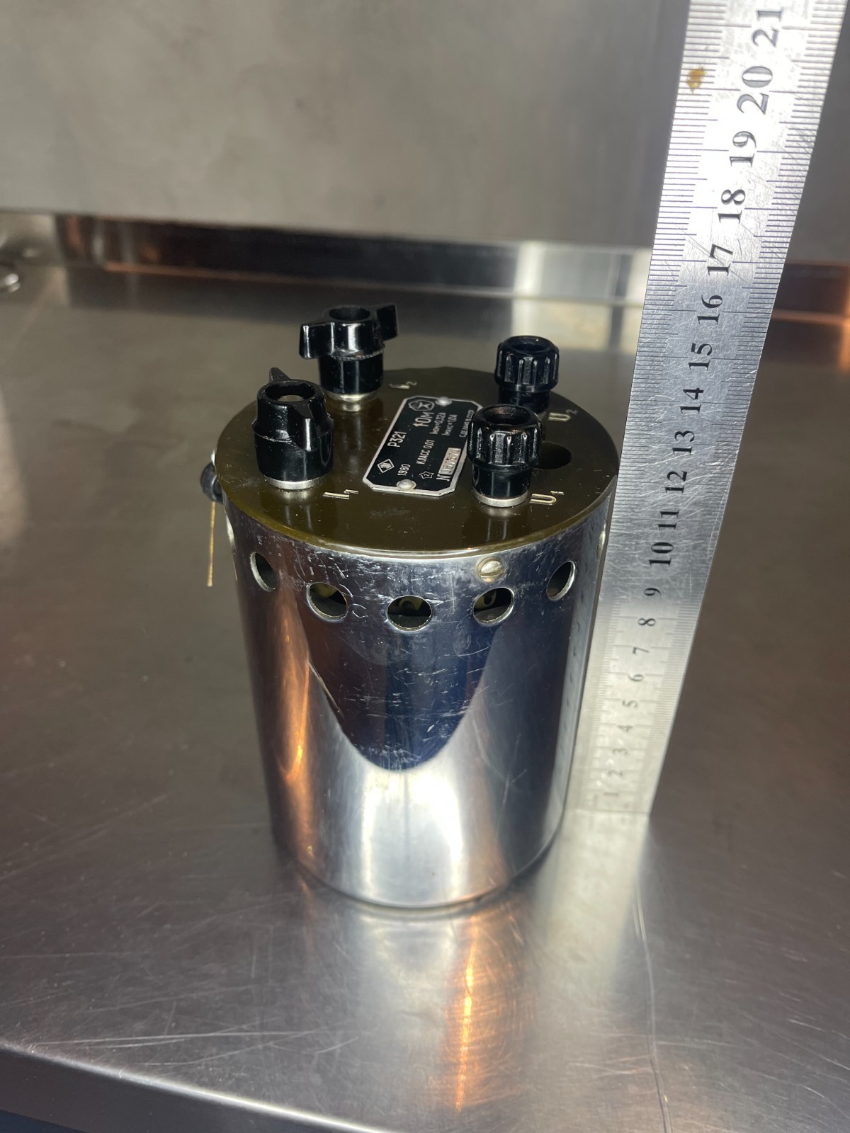 1 Ohm Ω Resistance Standard Resistor Calibrator Accuracy 0.01% Tested crack