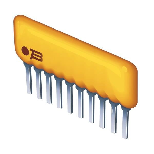 25Pcs 4608X-102-104LF Resistor Networks & Arrays 8pins 100Kohms Isolated