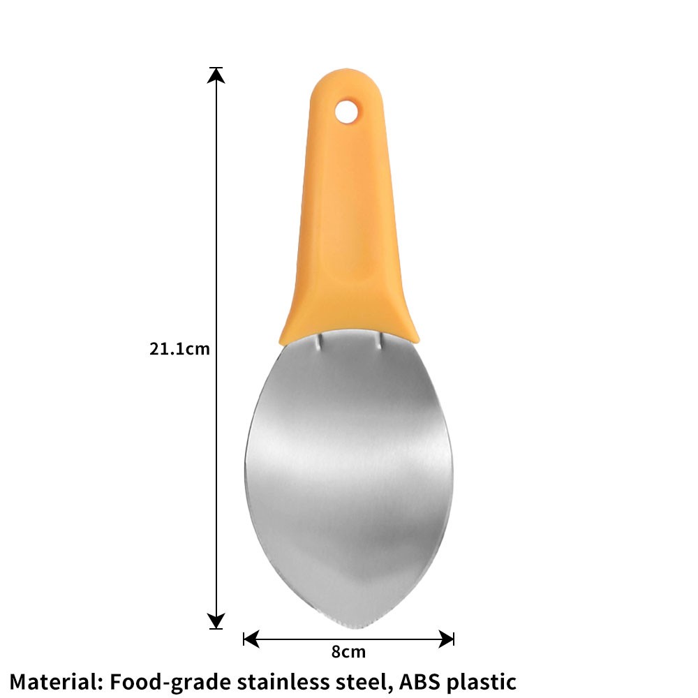 Multi-Purpose Mango Slicer Scooping Spoon, Multifunctional Slicer CW