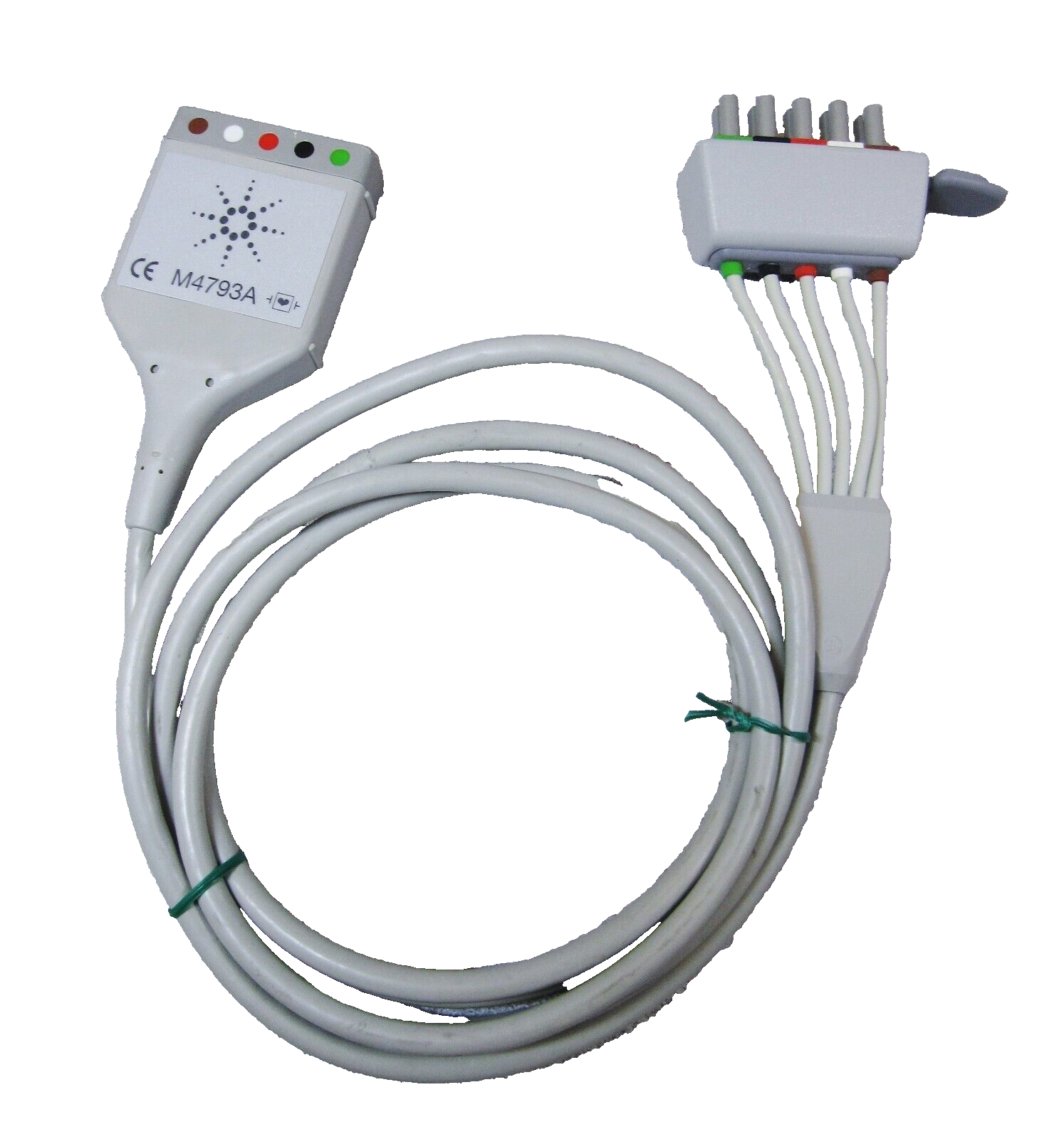 Philips M4793A ECG Extender Trunk Cable, 5-Lead, Telemetry, TeleMon, Shielded