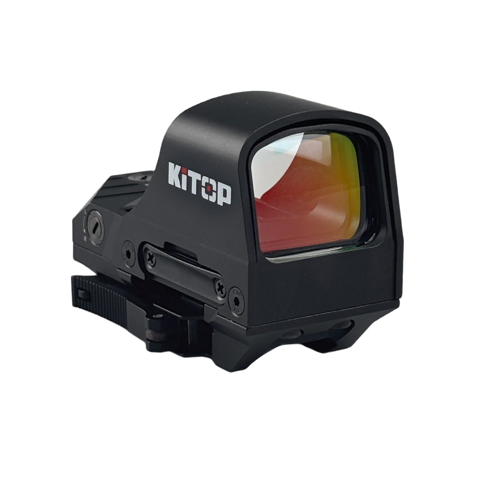 KiTOP Optics 510C 1x30mm Red Dot Reflex Sights 3 MOA Multi-Reticle w/ Solar