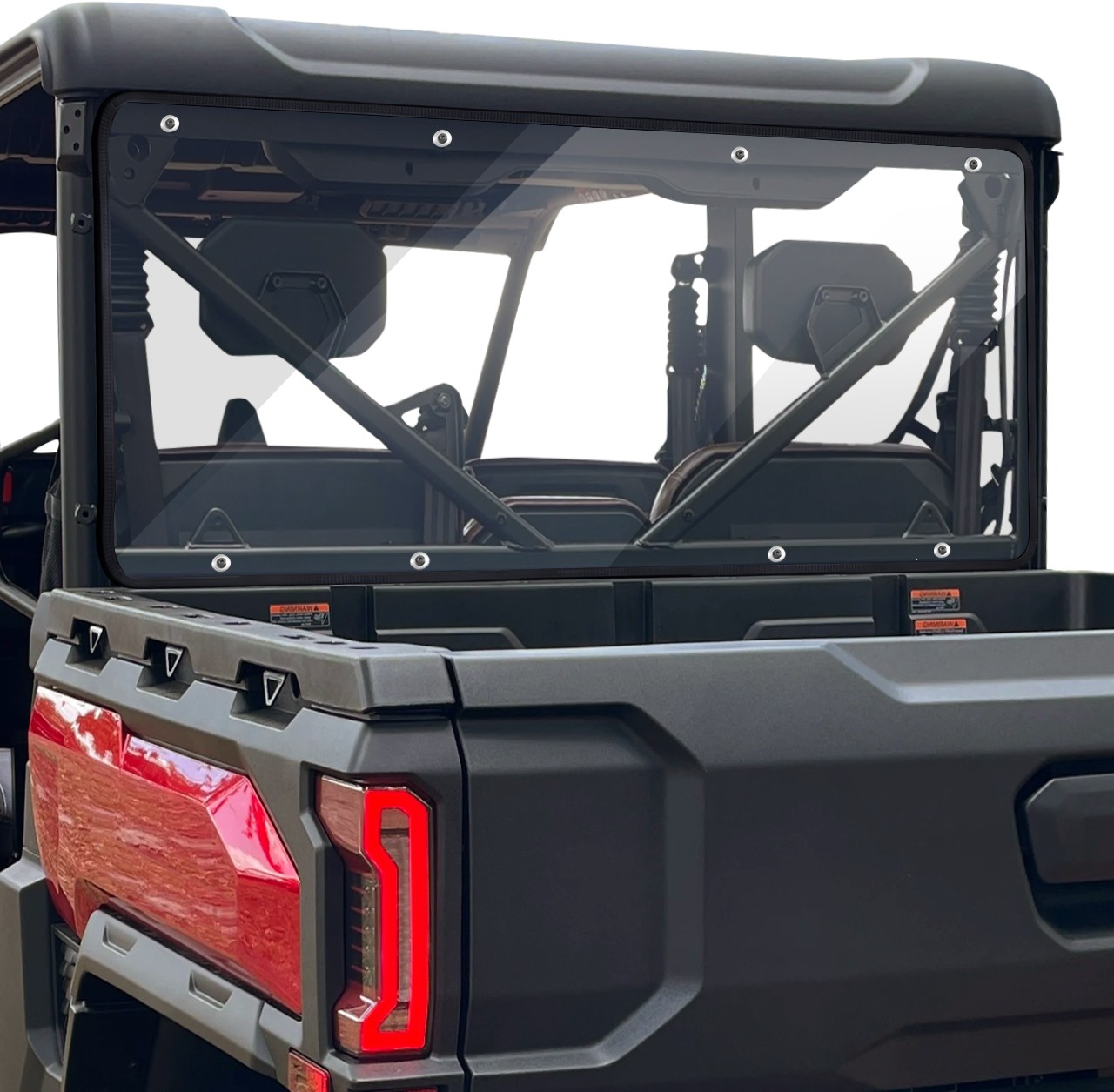 Rear Windshield for CFMOTO UFORCE U10 Pro/Pro XL 2025 UV-Proof Clear Window