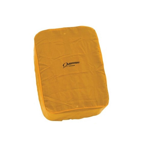OUTERWEARS AIR BOX COVER,FOR K&N,RANDY'S,ALLEN JOHNSON,SPRINT CAR,MIDGET,ORANGE