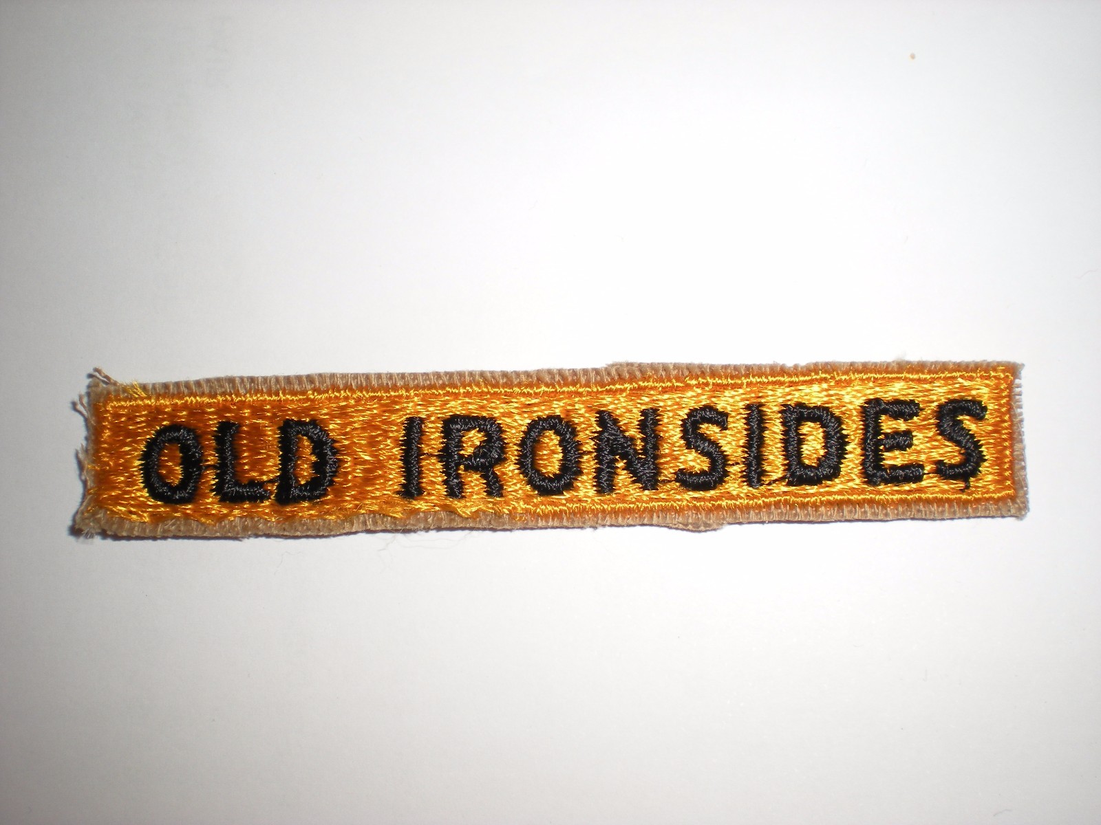 US ARMY 1ST ARMORED DIVISION "OLD IRONSIDES" TAB - COLOR