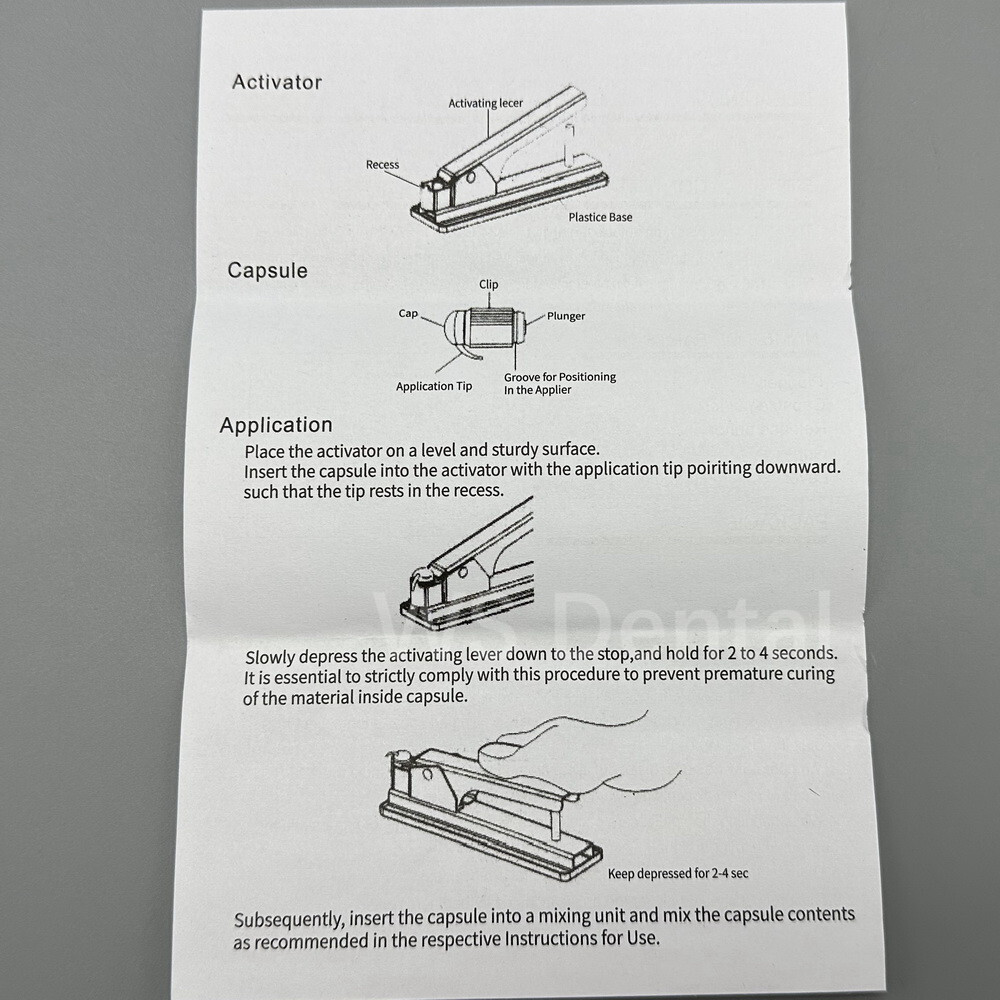 Dental GC Capsule Activator Gun Applier Applicator Gun Delivery Instruments