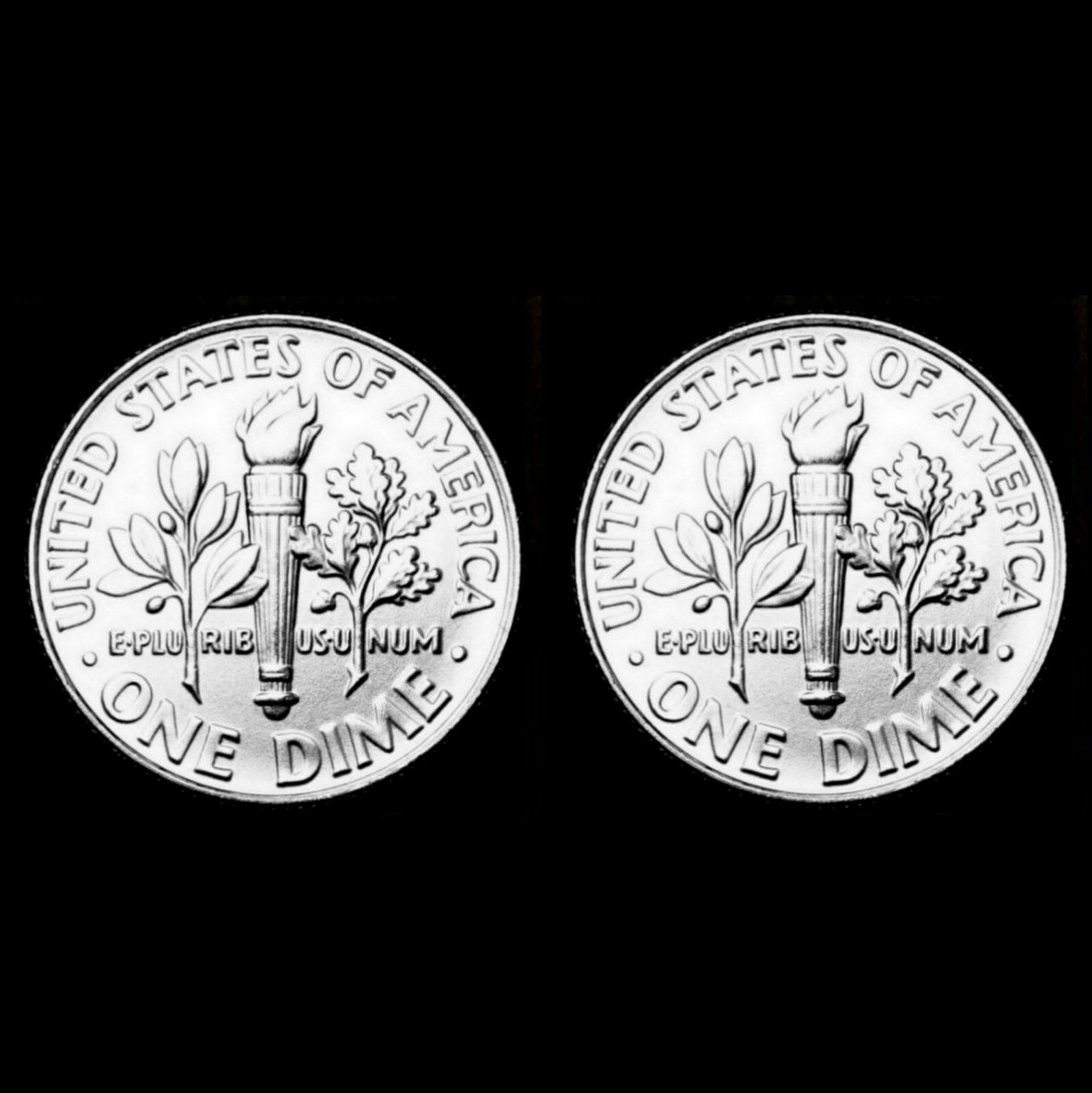 2022  P & D   Roosevelt Dimes - BU (two coins)