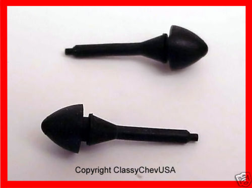 1947 1949 1951 1953 1956 1959 1972 Chevy Truck GLOVE BOX rubber Bumpers - #434