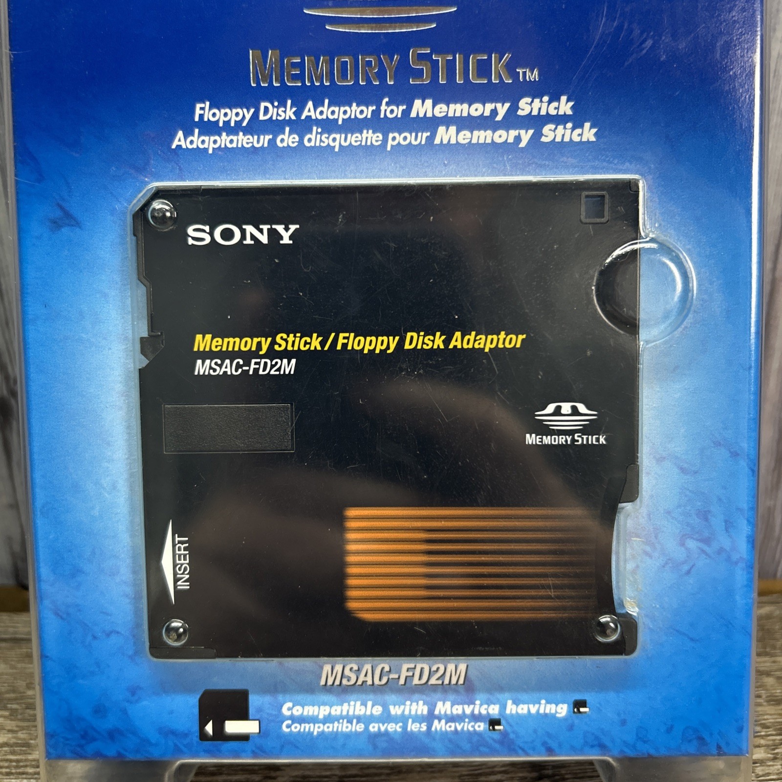 Sony MSACFD2M Floppy Disc Interface Adapter for Memory Stick (MSAC-FD2MA) Sealed