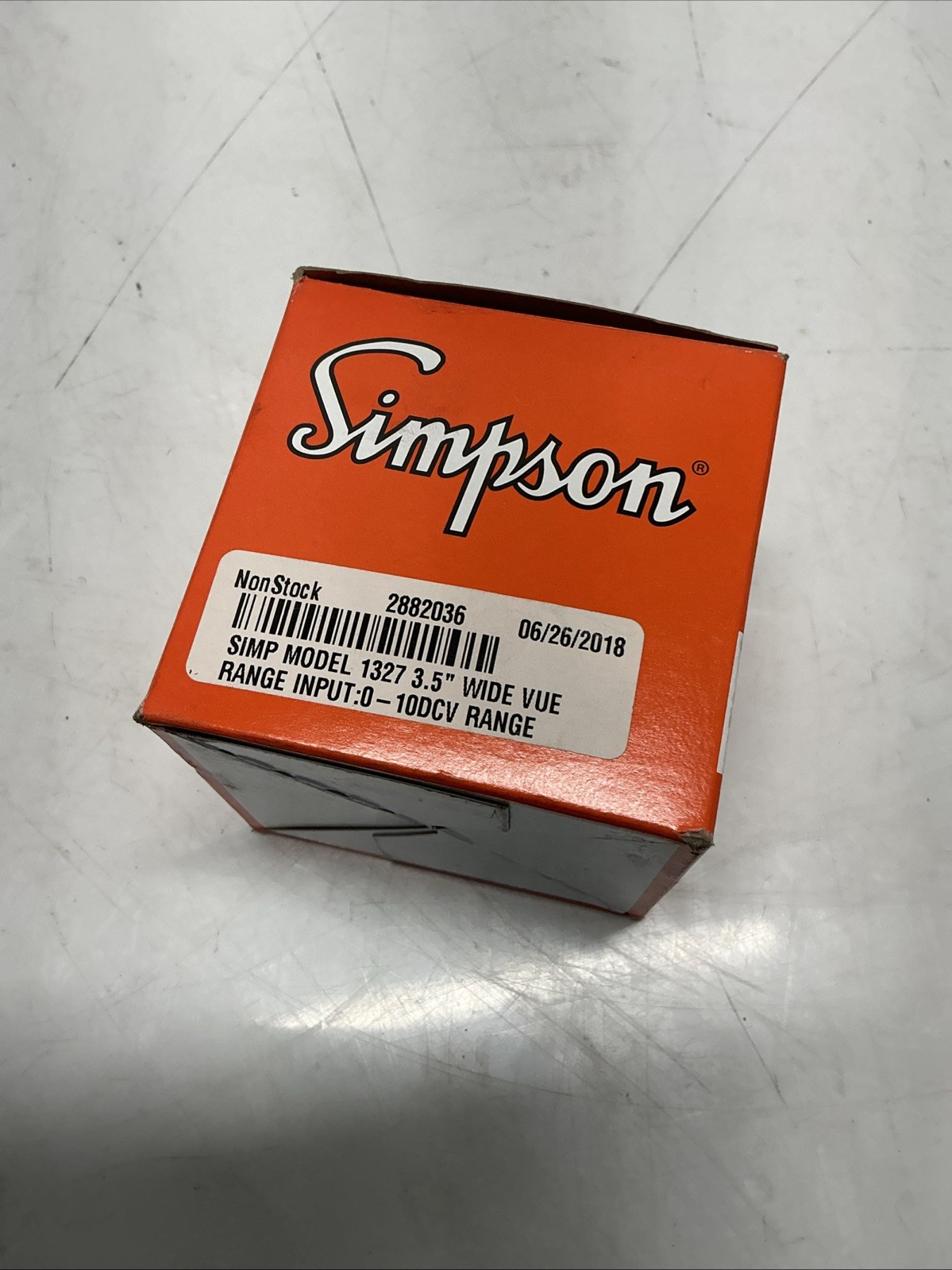 Simpson 1327 Anolog pannel meter Z-906