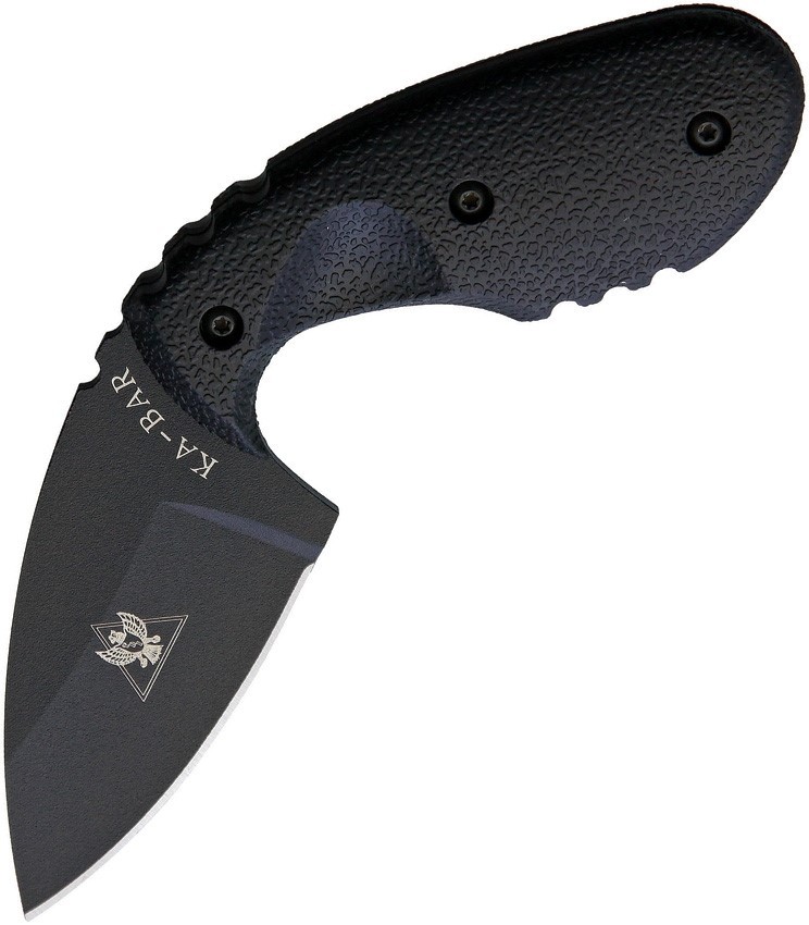 Kabar TDI Investigator Fixed Blade Knife Black FRN Handle AUS-8A Blade Ka-Bar