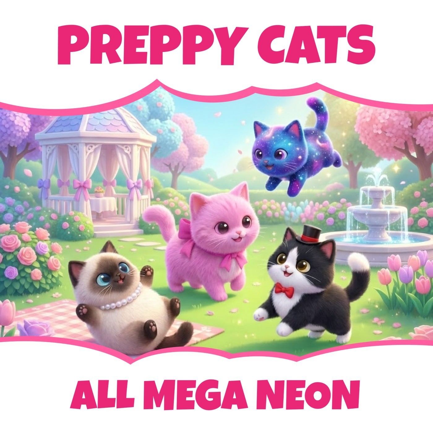 Adopt Preppy All Cat Mega Neon Fly Ride NFR | Fast Delivery | Limited Exotic