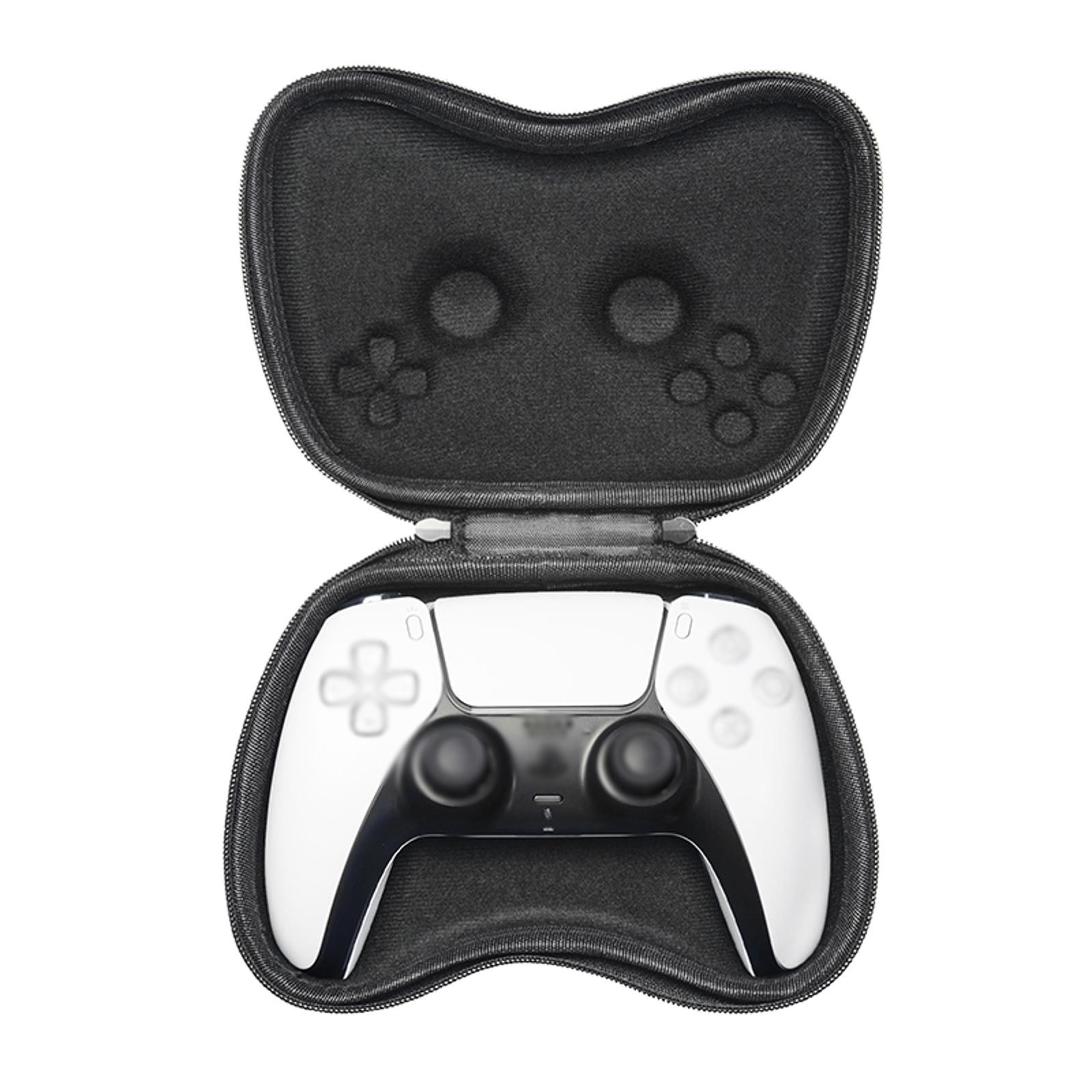 Black EVA Storage Box Carrying Case Protective Bag For PS5 DualSense Controller