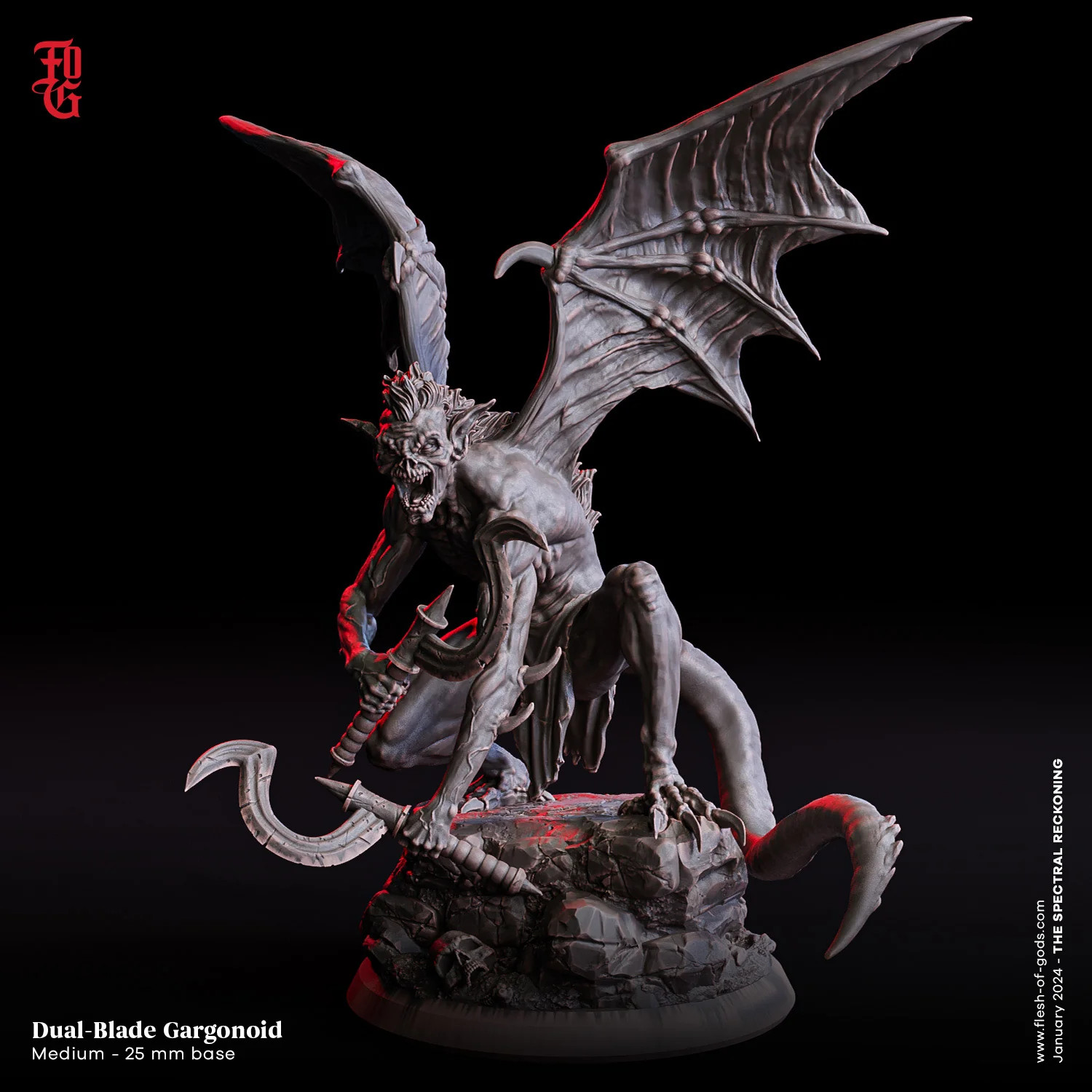 Dual-Blade Gargonoid - The Spectral Reckoning PT 2 - Flesh of the Gods - Wargami