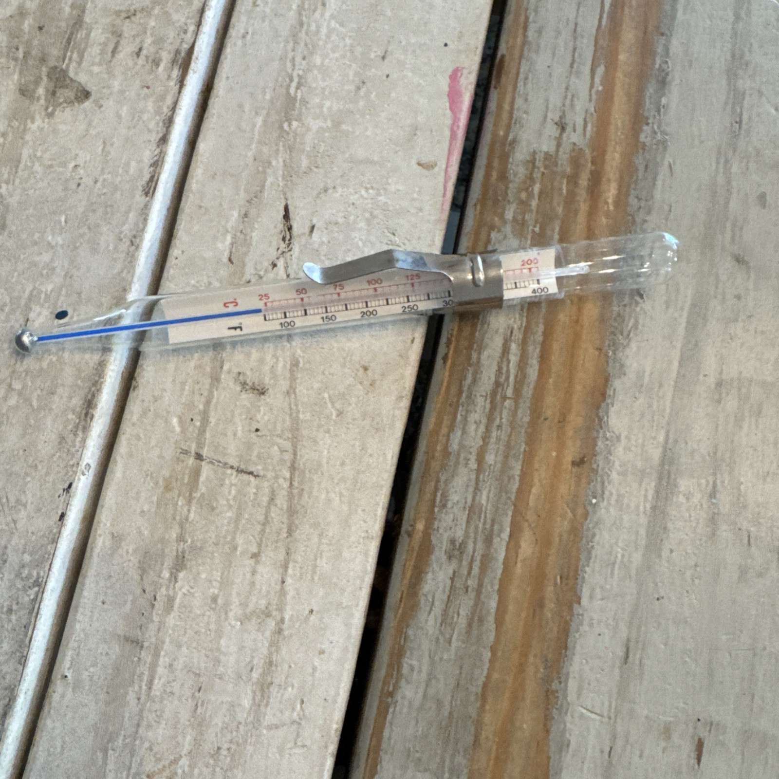 ECKO Candy Thermometer Deep Fry/Jam/Sugar/Syrup/Jelly Thermometer clip on Pan