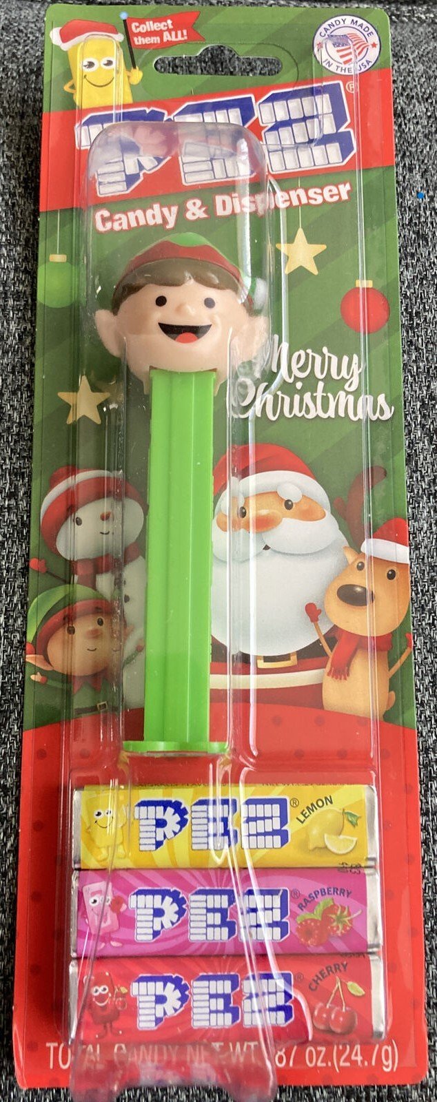 Christmas PEZ 2022 (ELF) -  New On Card