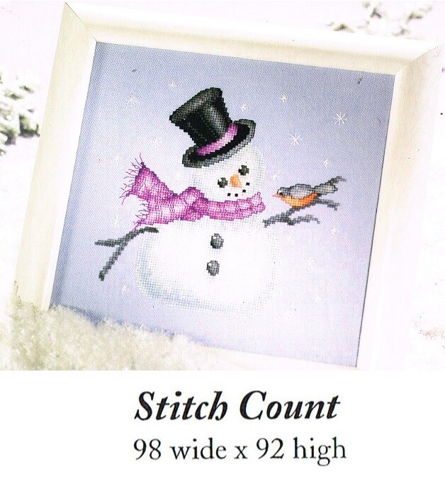 WINTER VISITOR  CROSS STITCH PATTERN ONLY