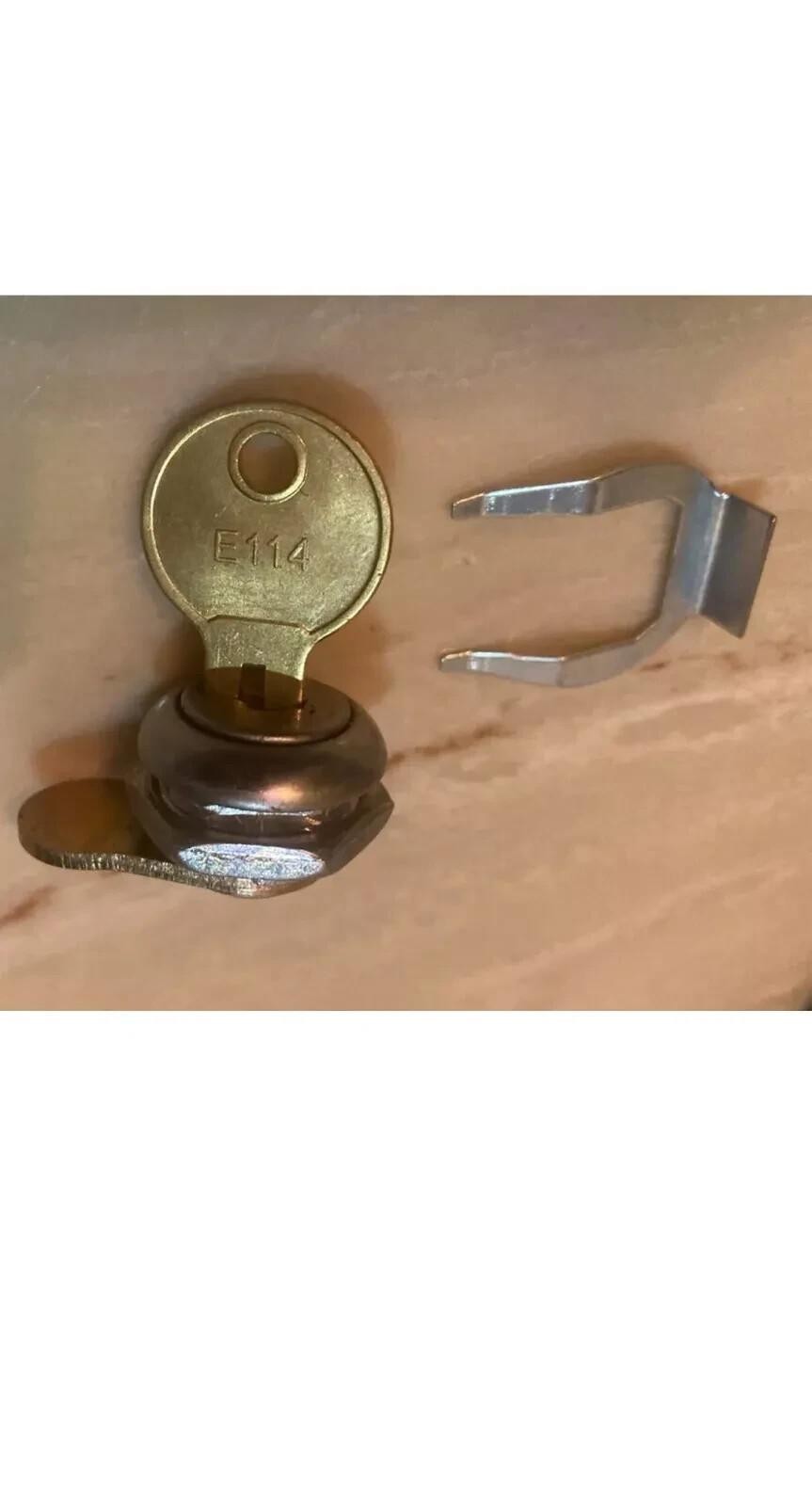 ASI - E114 Cam Lock Set "#L-001" - (4/pack.) 4 Quantity