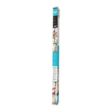 E-Z Up 54733 Dust Containment Pole, Gray, Steel, Pk2