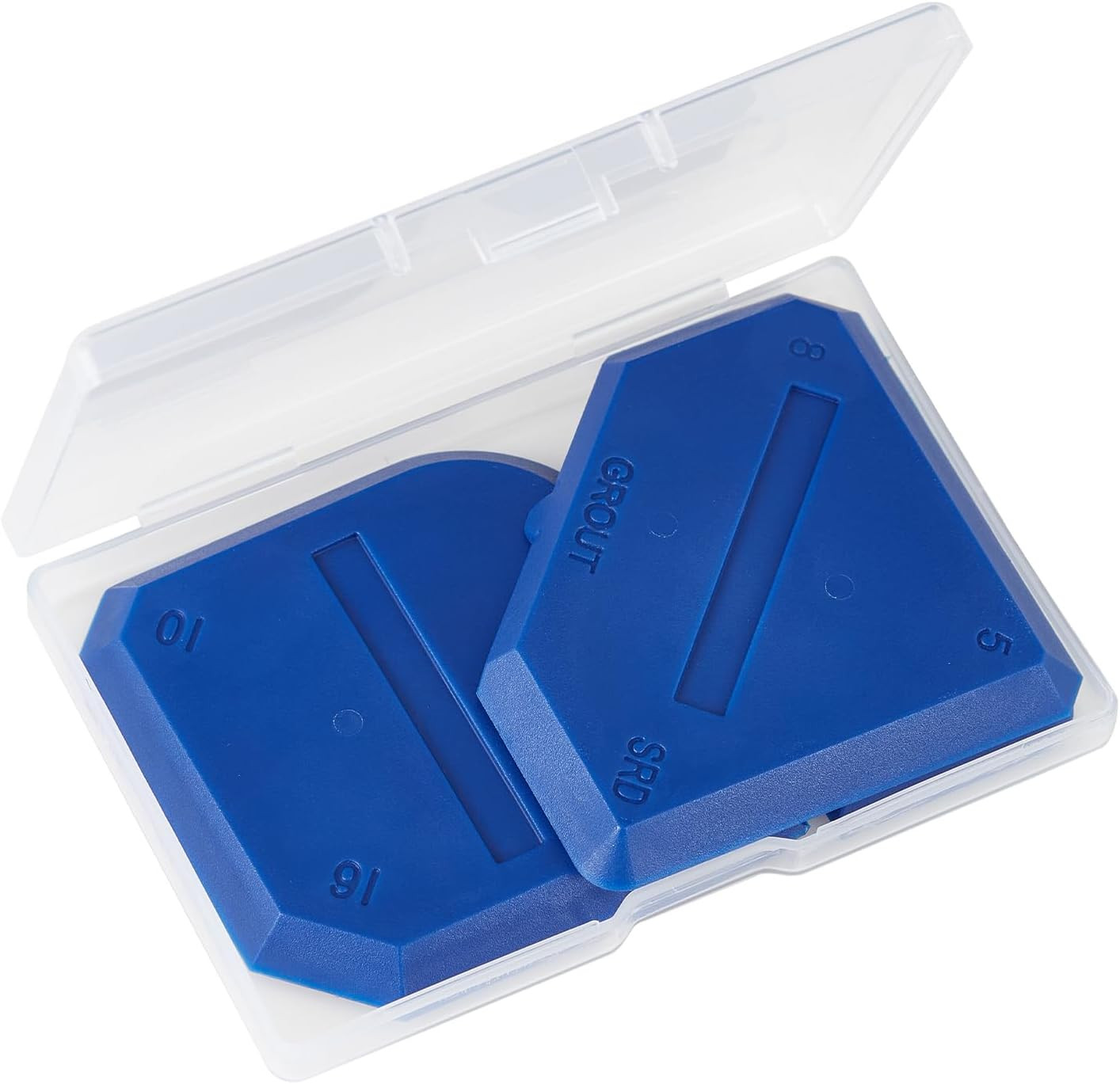 Silicone Caulking Tools Set, 3 Pieces, Blue Caulk Finishing Tool Kit