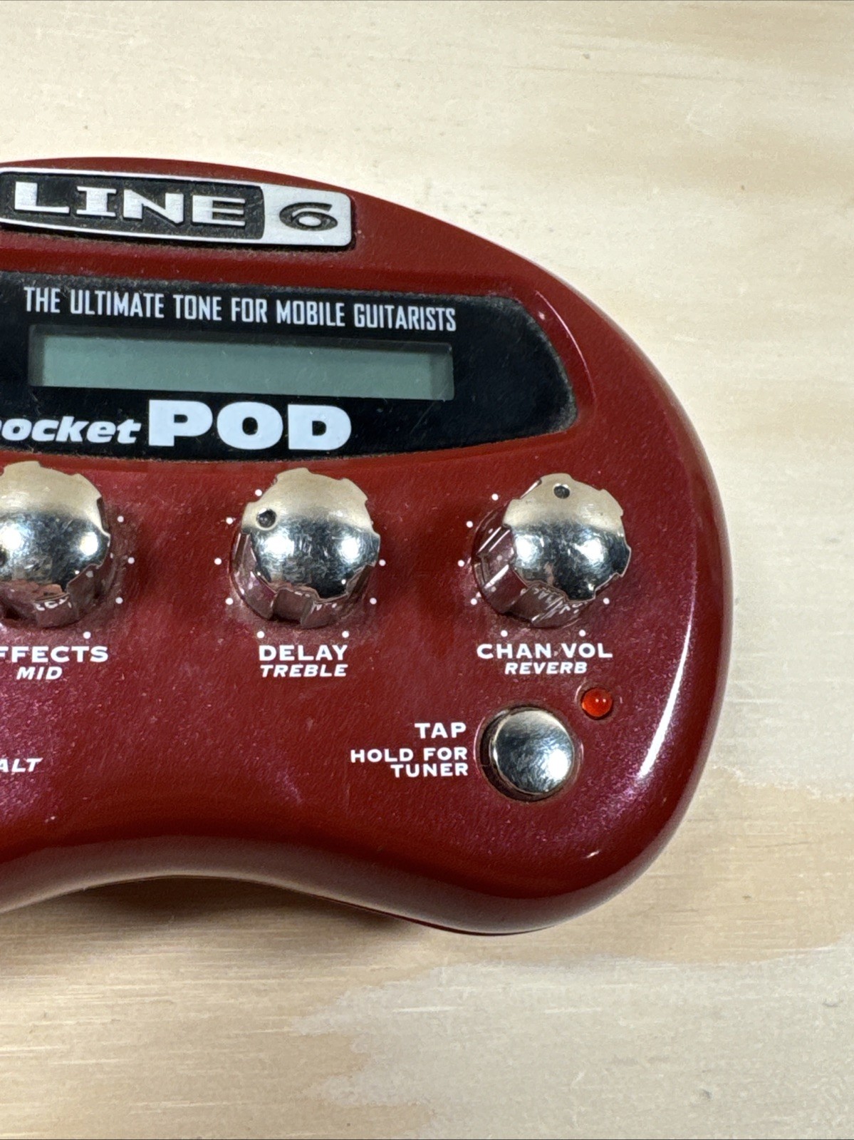 Line 6 Pocket Pod Mini Amp Modeler Multi Effects Processor - Tested Works