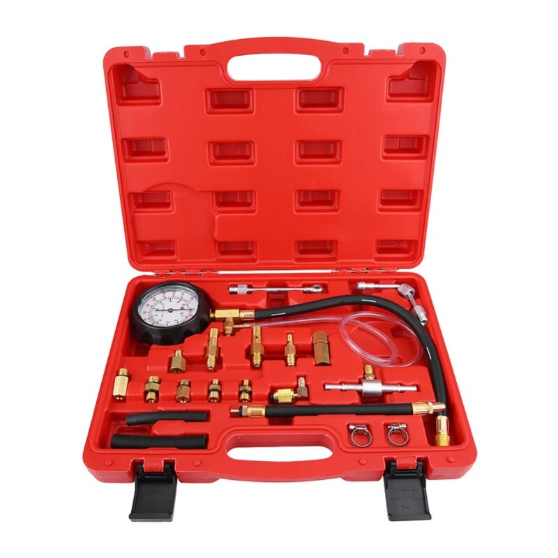 Car Fuel Pressure Gauge Test Gasoline Pressure Test Gauge Auto Repair Pressure
