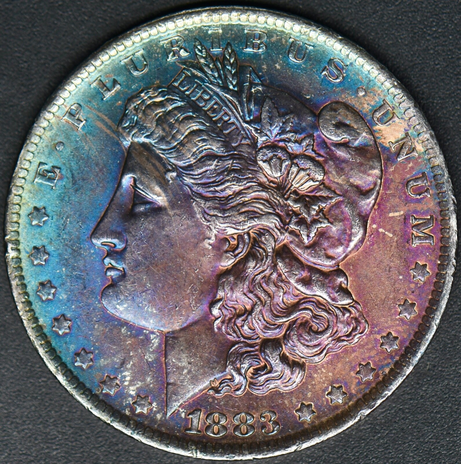 1883-O Morgan Silver Dollar - Toned - ✪COINGIANTS✪