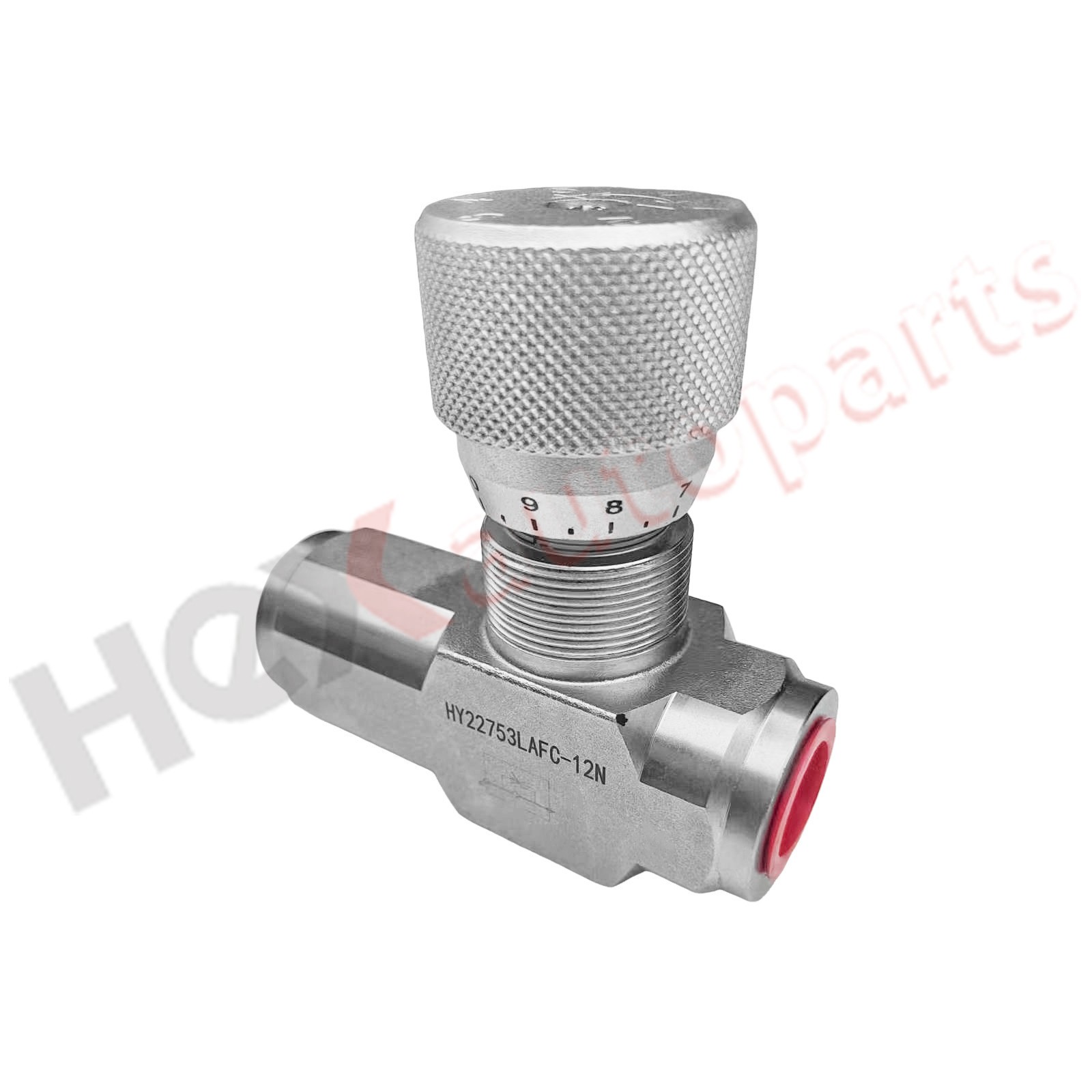 3/4” NPT Hydraulic In-line Adjustable Variable Control Valve w/Free Reverse Flow