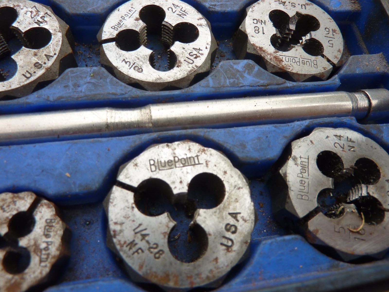 BLUE POINT SNAP-ON TAP & DIE SET TD-2425 SAE