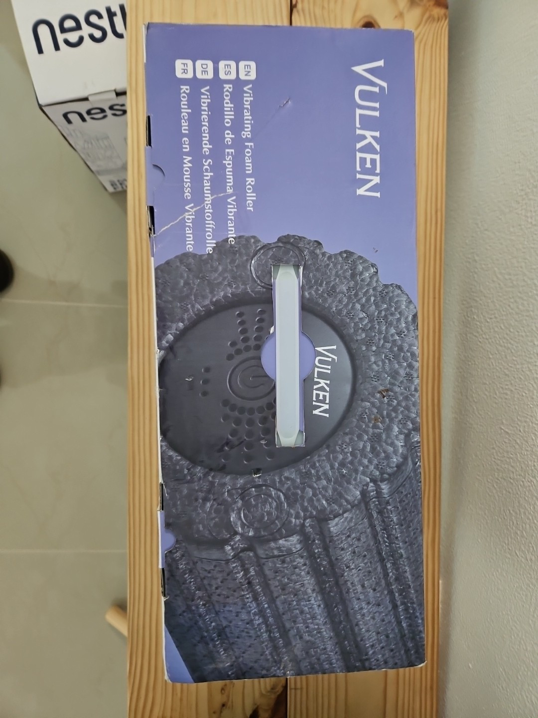 Vulken Extra Long 17” Vibrating Foam Roller 4 Speeds 3800RPM High Intensity