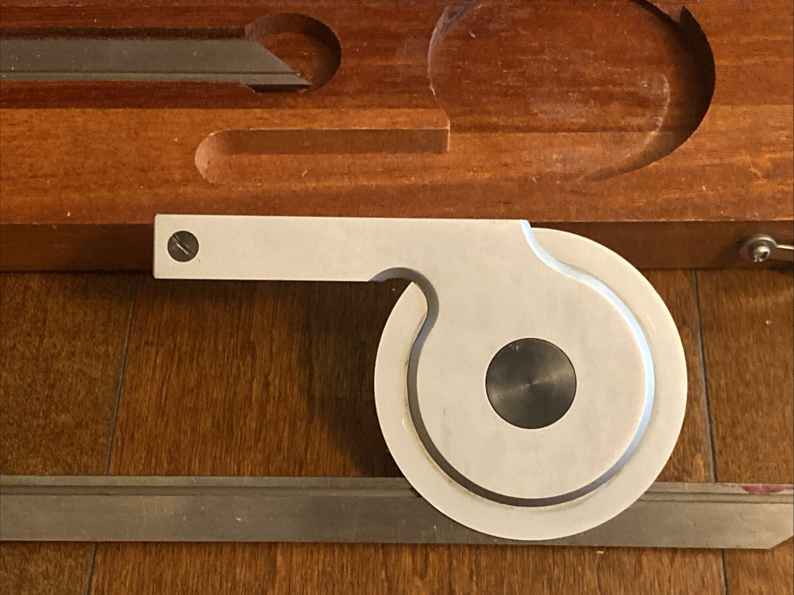 Starrett No. C359 Precision Universal Bevel Vernier Protractor, 7" & 12" Blades