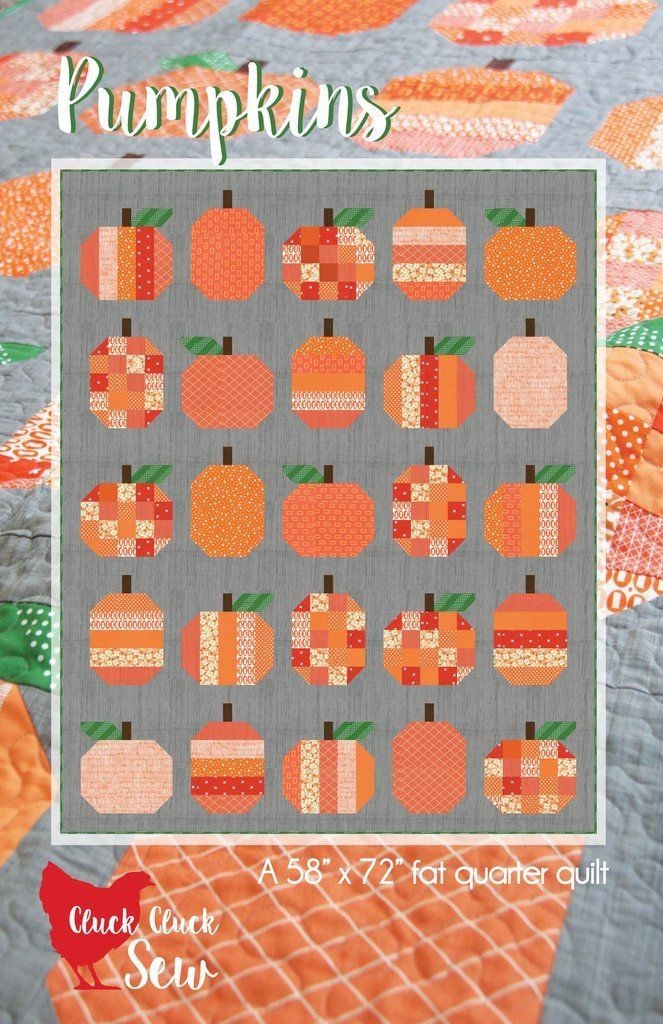 Cluck Cluck Sew PUMPKINS Jelly Roll Pattern